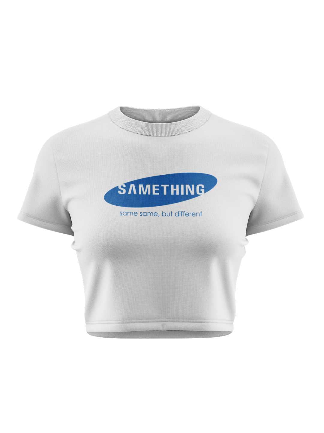 Samething Graphic Baby Tee