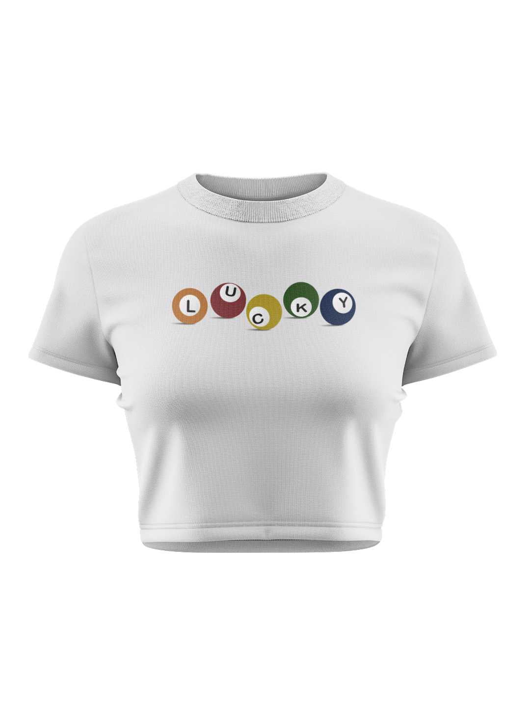 Lucky Snooker Graphic Baby Tee
