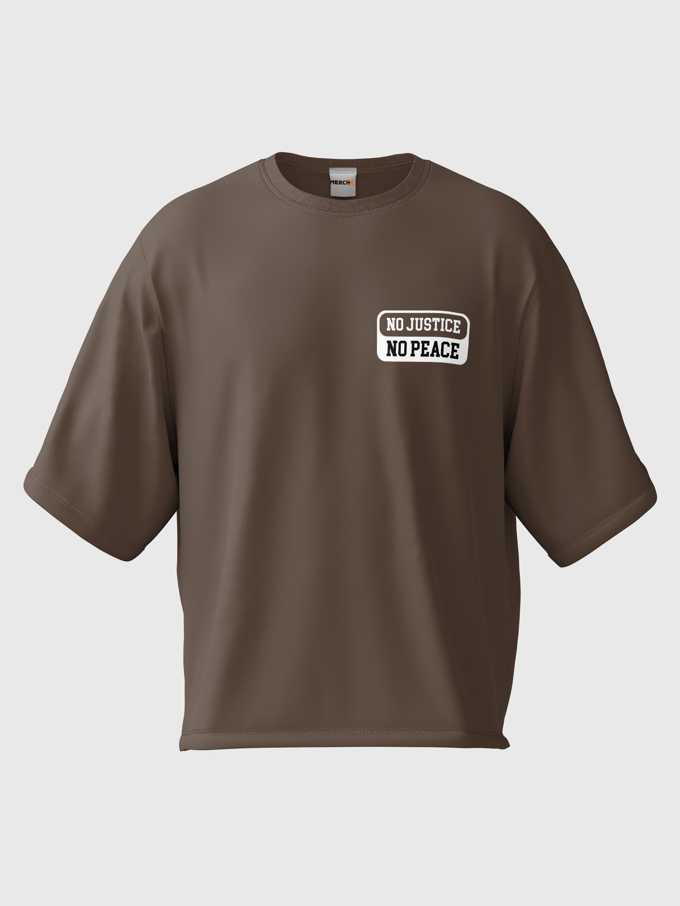 No Justice No Peace Oversized Tee