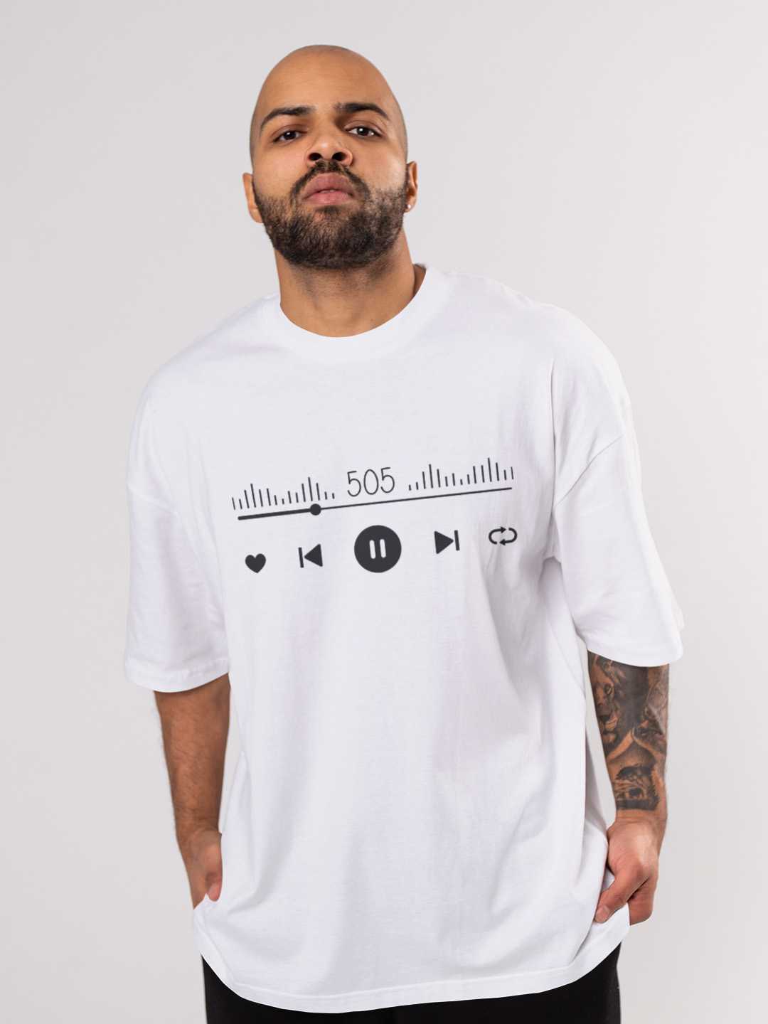 505 - Arctic Monkeys Music Oversized Unisex Tee