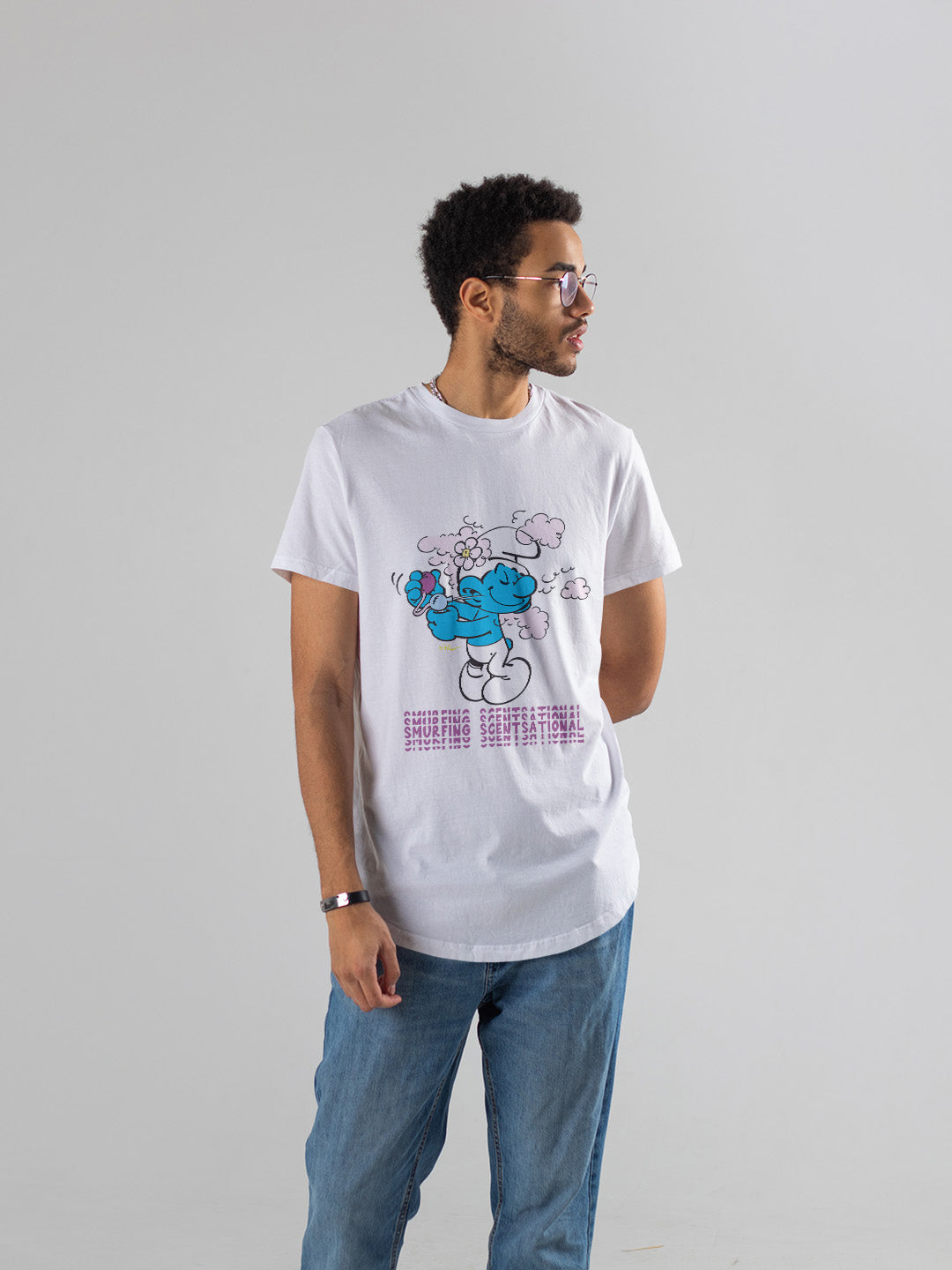 Scentsational Smurfs Regular Graphic Tee