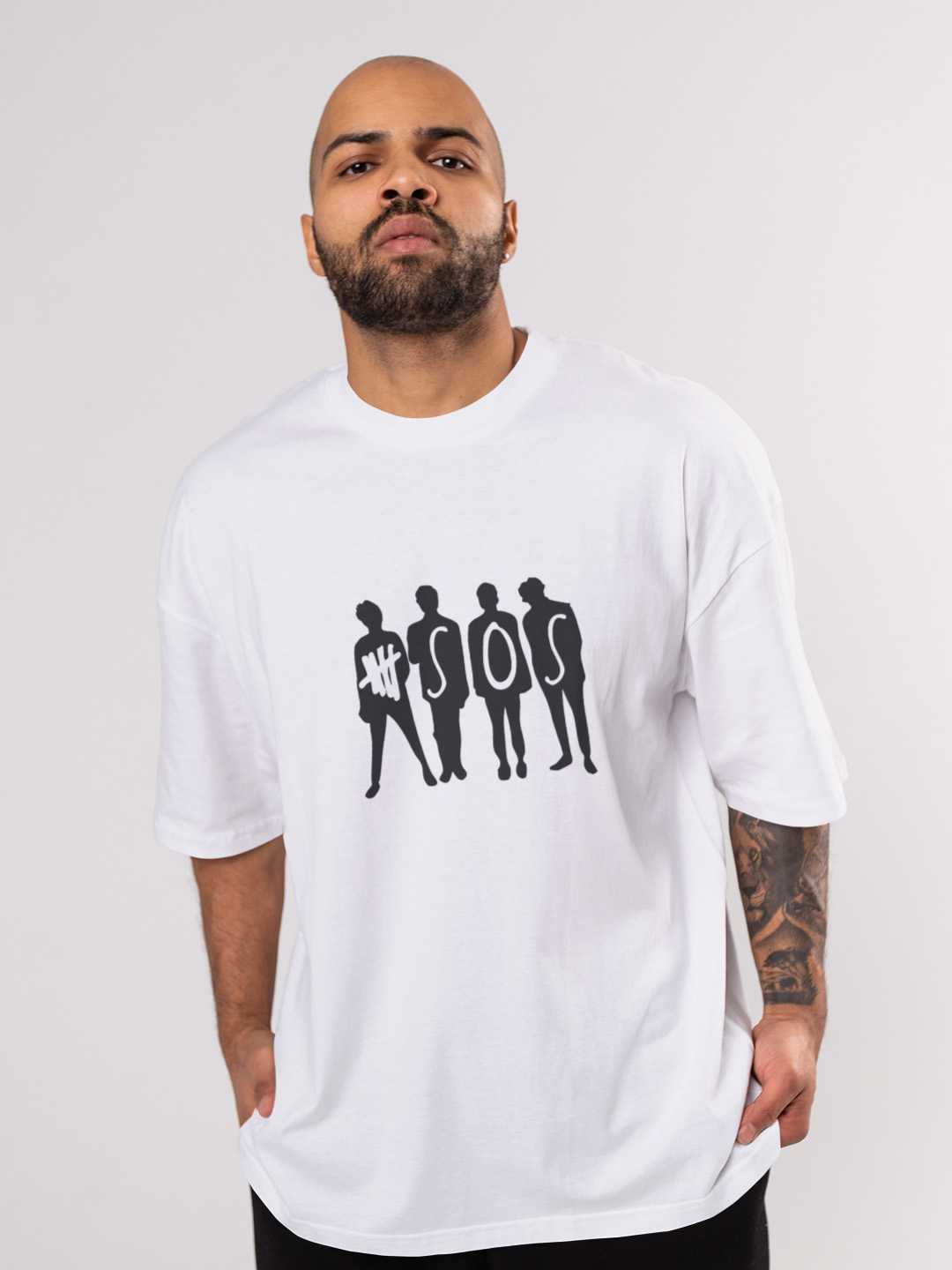 5 Seconds of Summer Oversized Unisex Tee