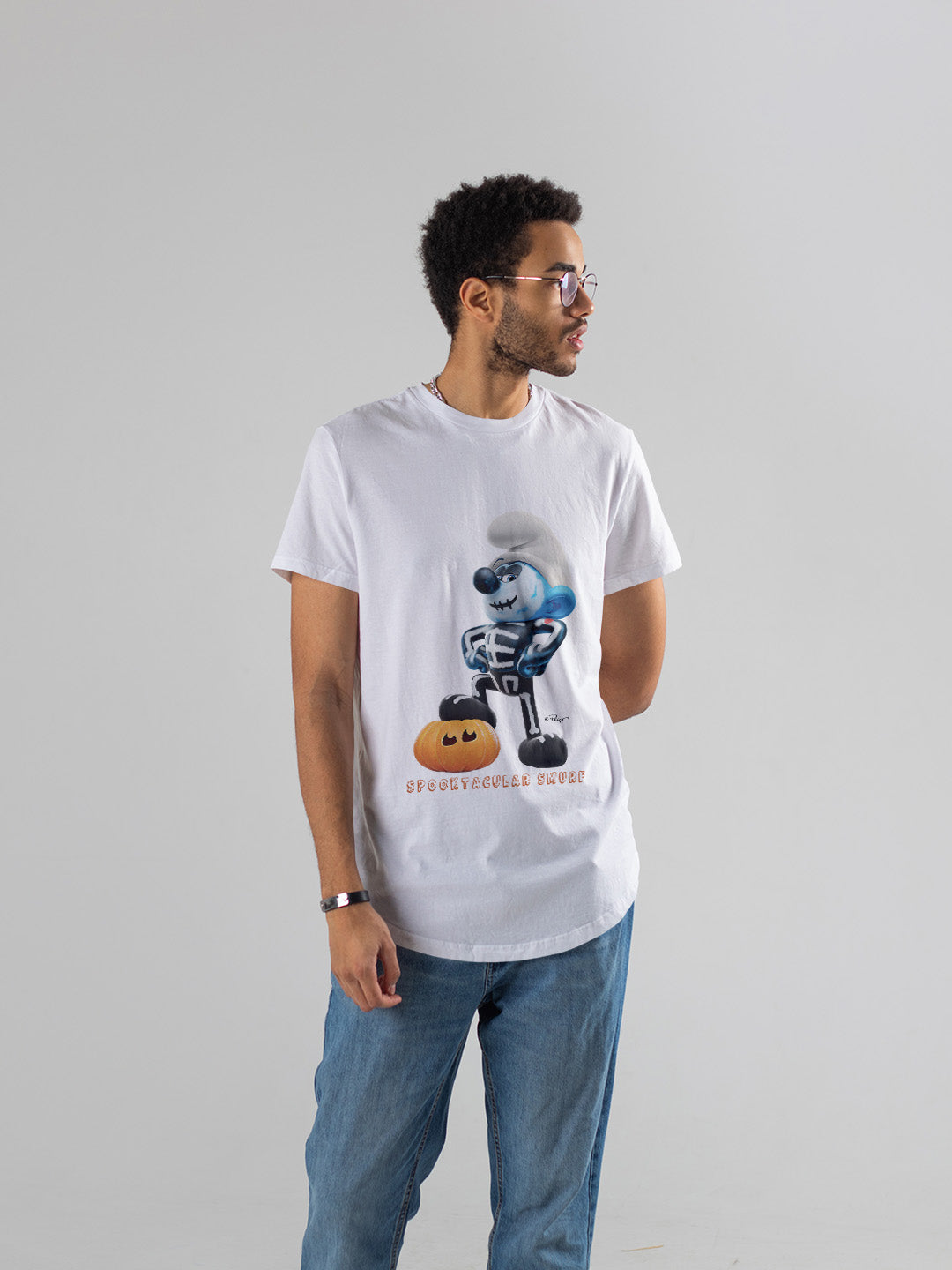 Spooktacular Smurf Regular Graphic Tee