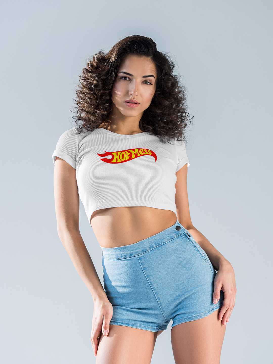 Hot Mess Graphic Baby Tee