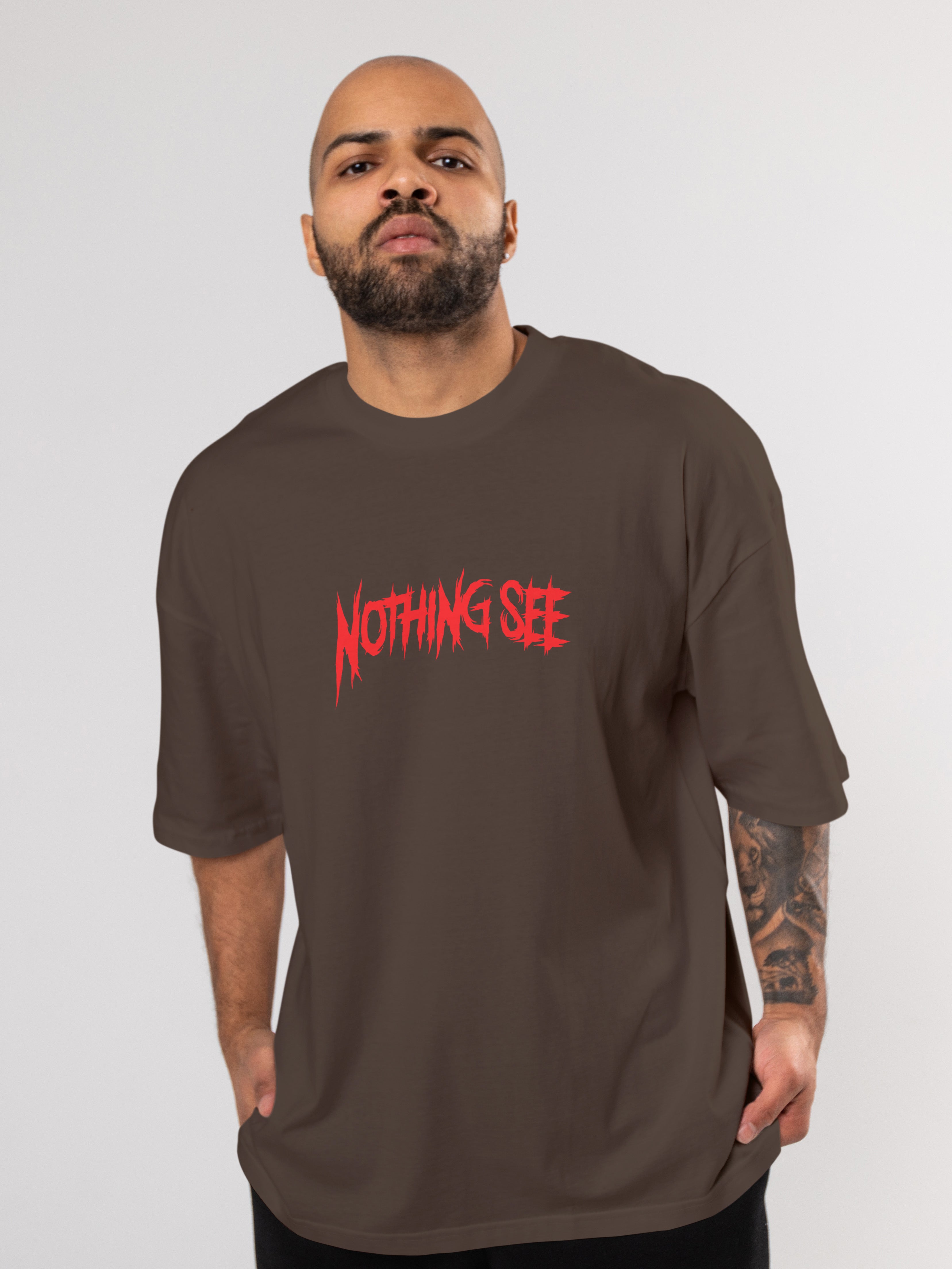 Nothing See Oversized Tee