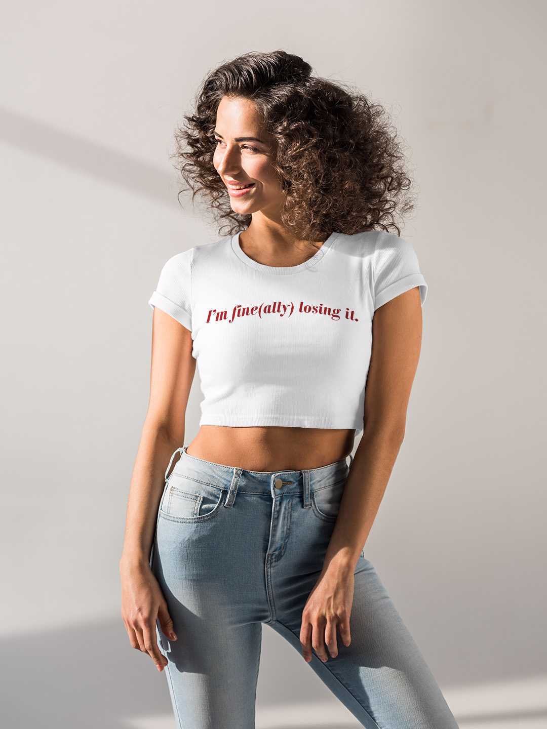 Finally Loving It Graphic Baby Tee