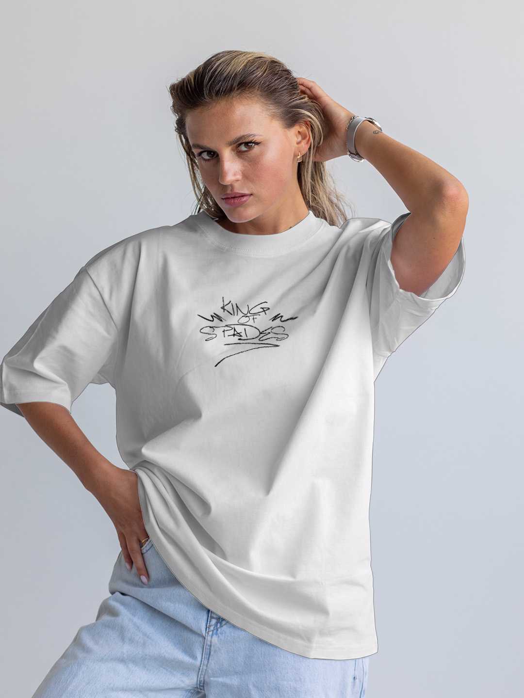 King of Spade Oversized Tee