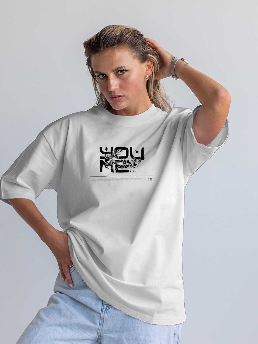 You and Me Oversized Tee