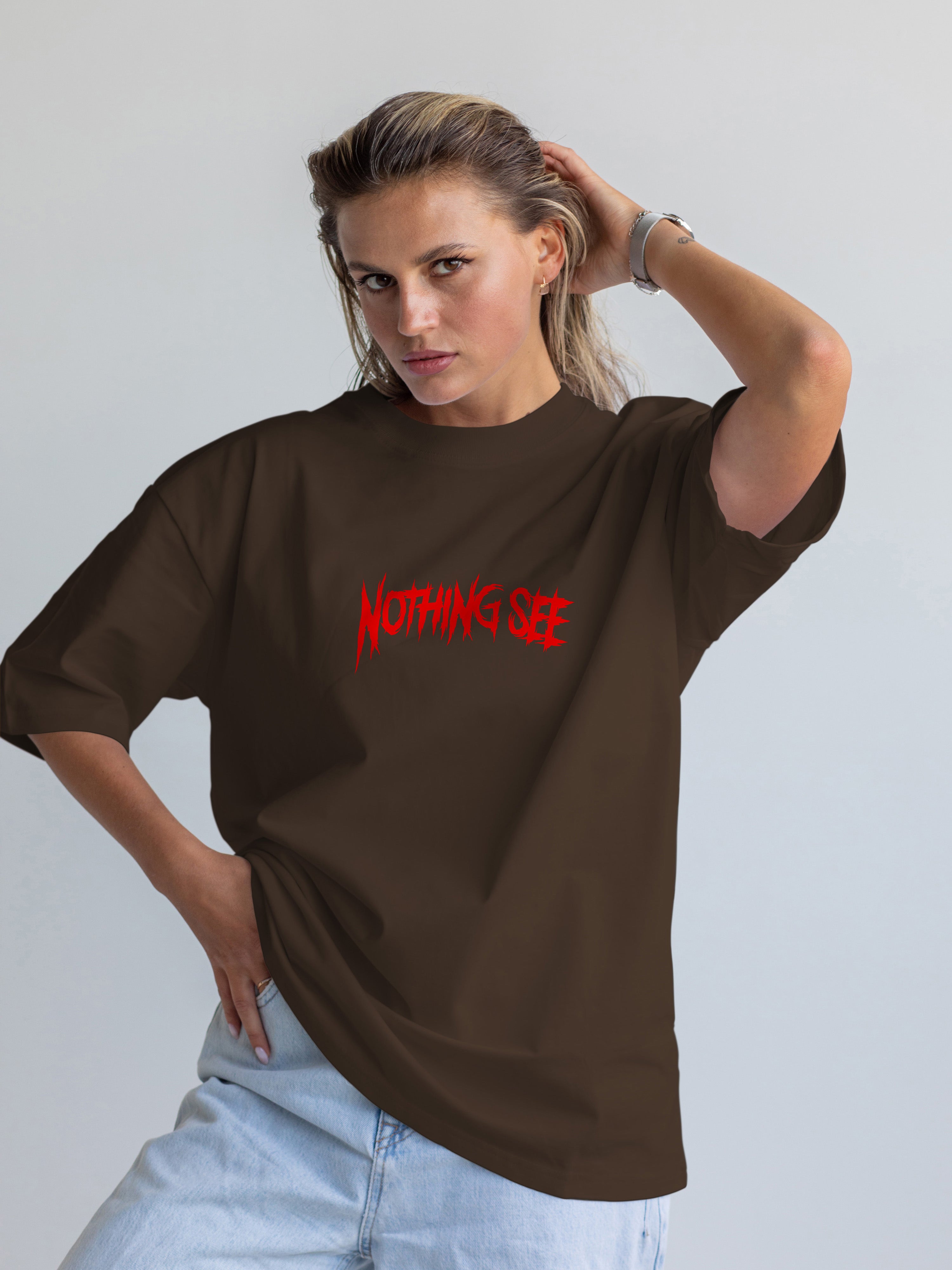 Nothing See Oversized Tee