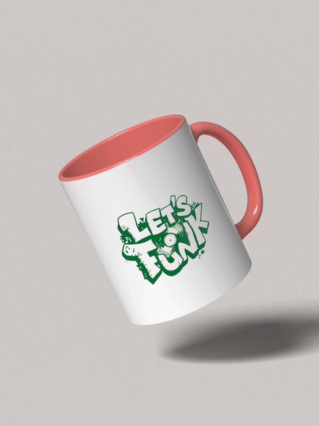 Let's Funk Music Ceramic Mug