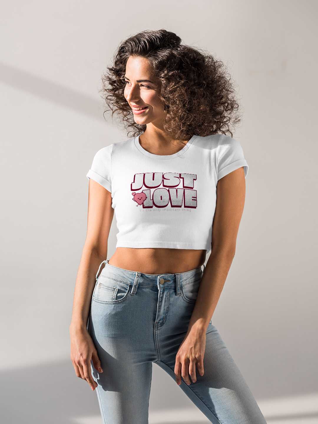 Just Love Graphic Baby Tee