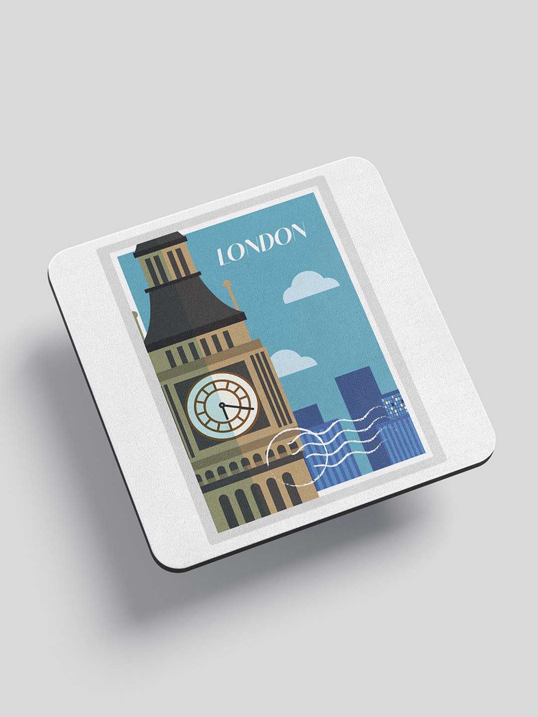 London Graphic Fridge Magnet