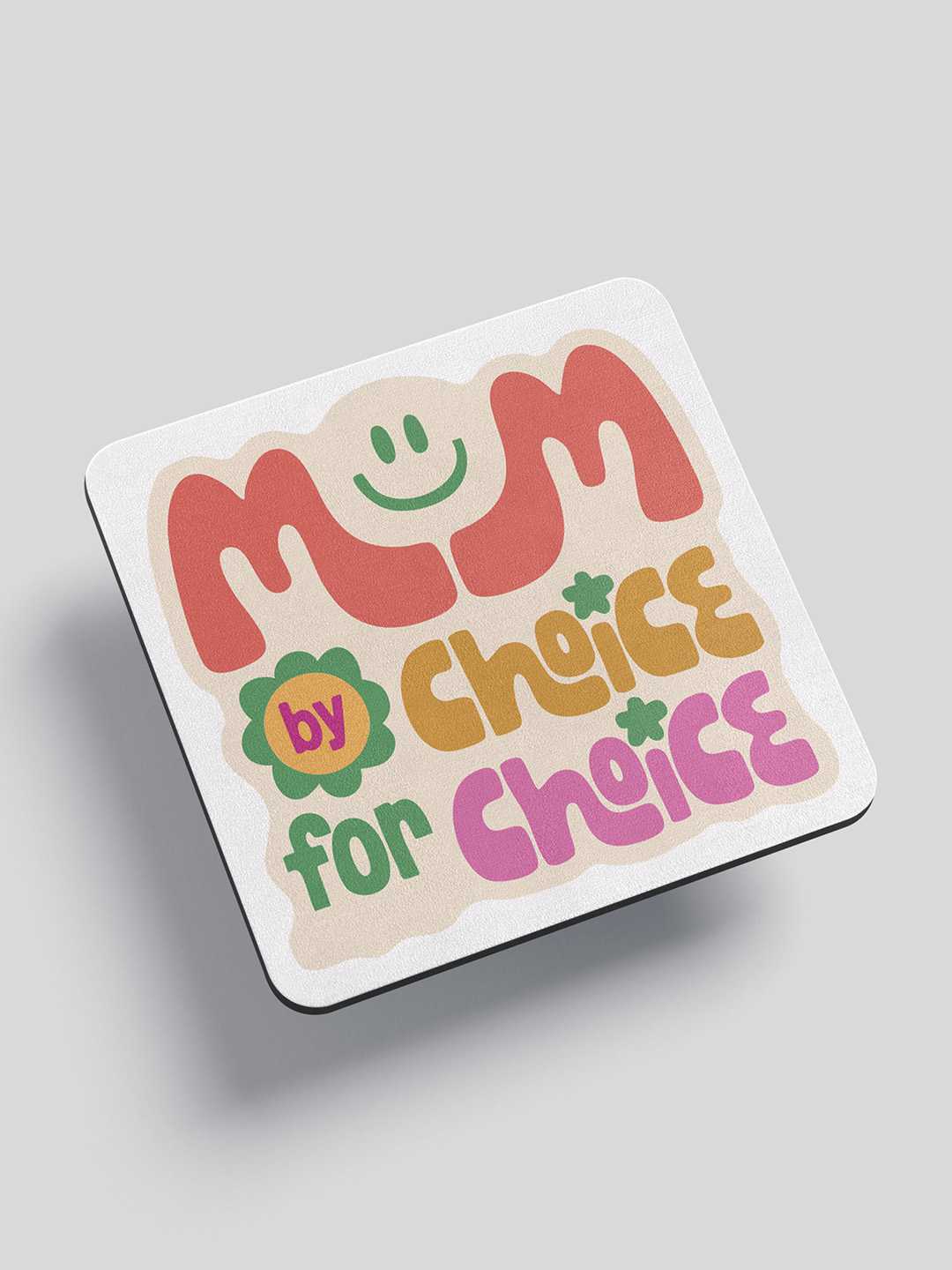 Mom By Choice For Choice Graphic Fridge Magnet