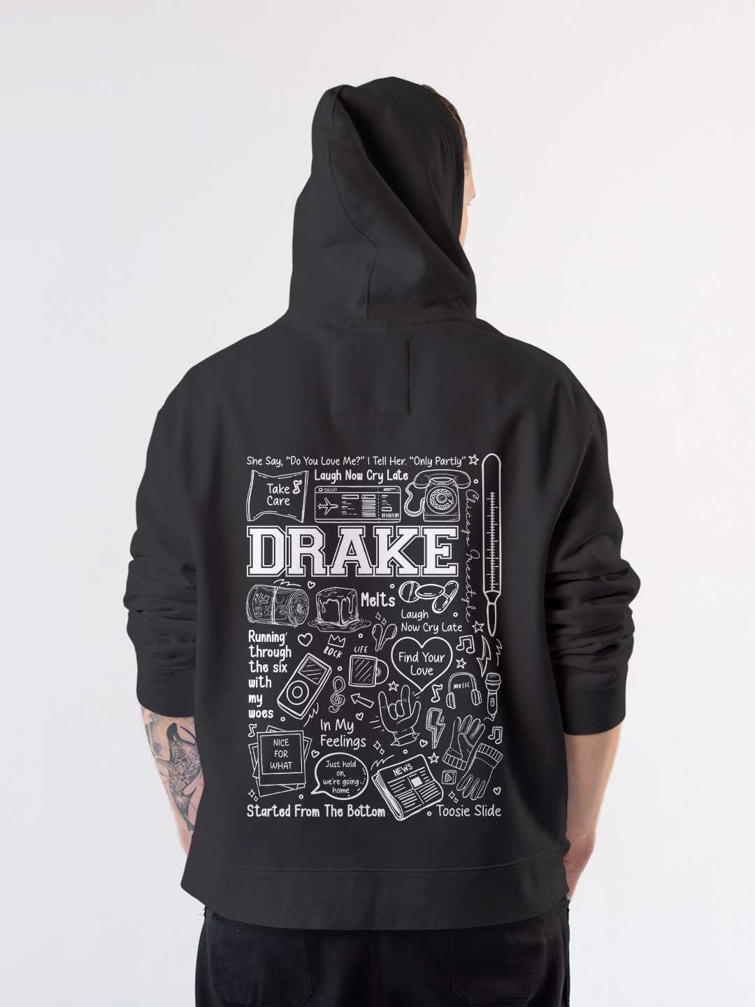 Drake Doodle Pullover Hoodie