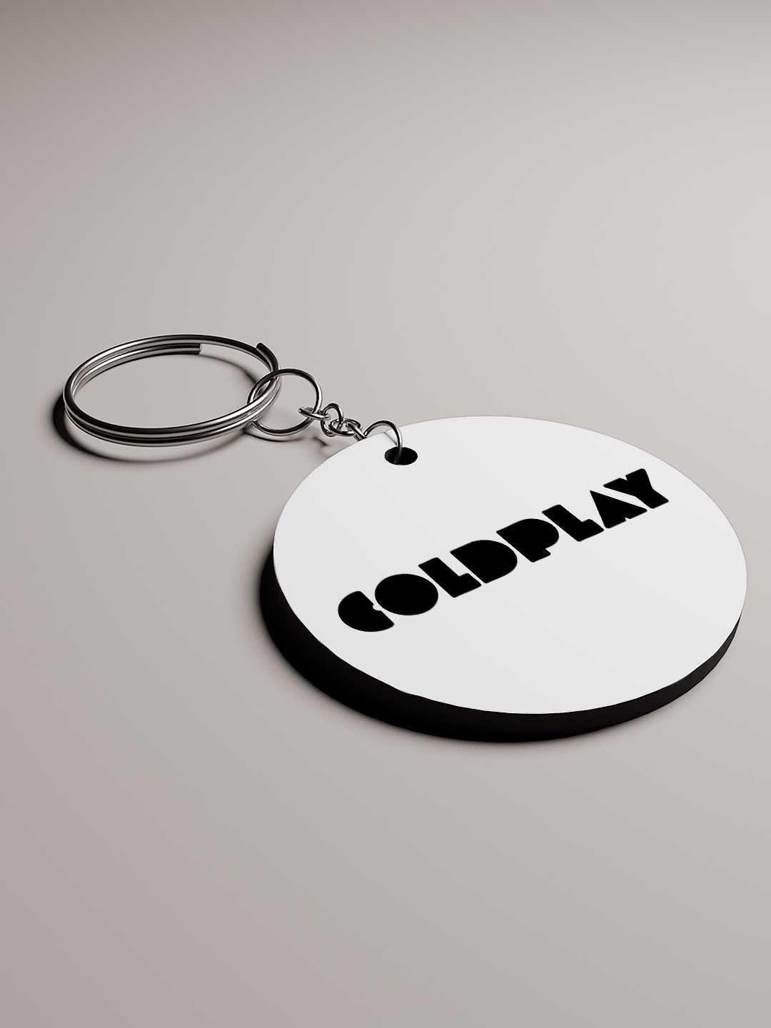 Coldplay Graphic Keychain
