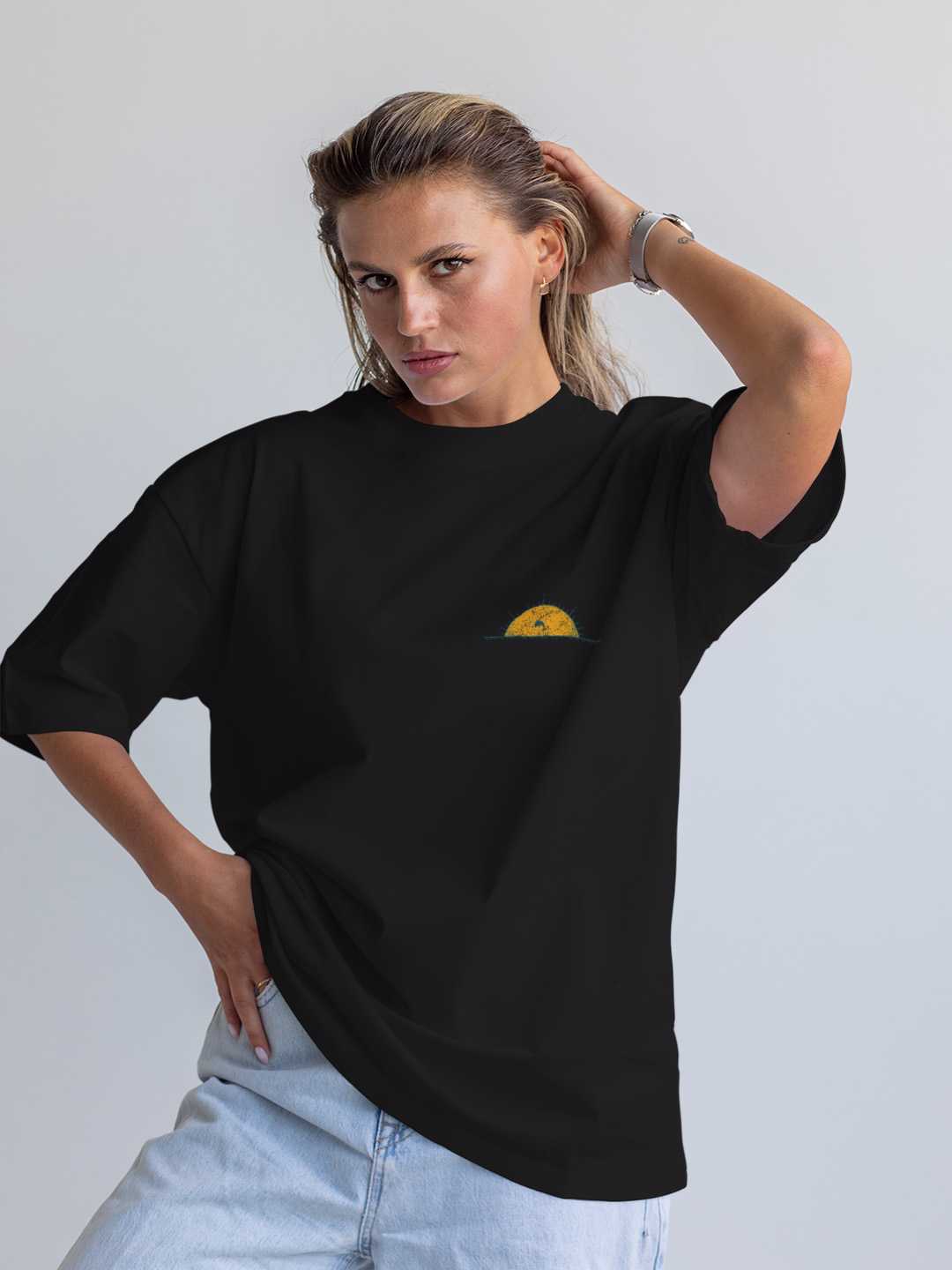 Let The Sea Set You Free Oversized Tee