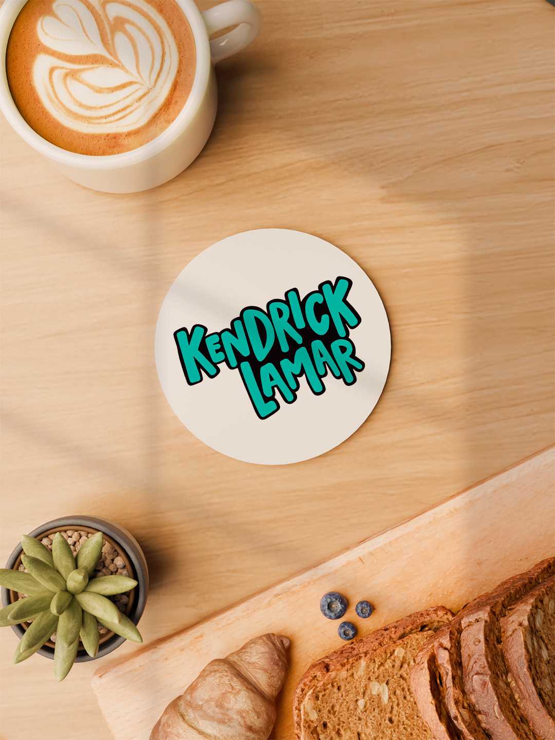Kendrick Lamar Graphic Coasters - Pack of 6