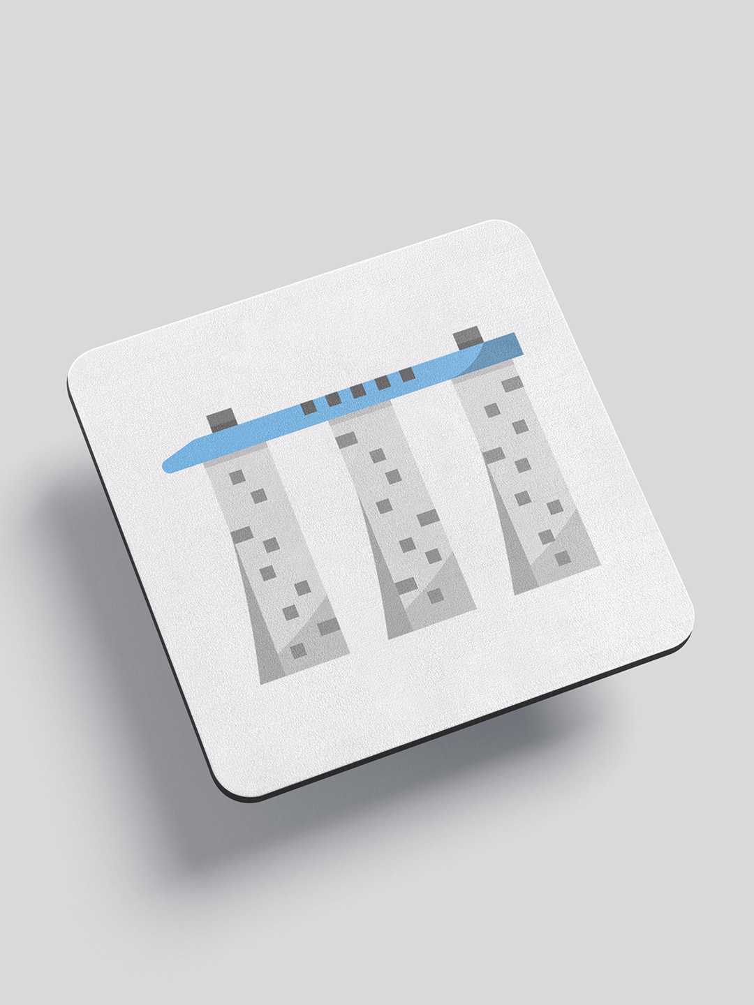 Marina Bay Sands Graphic Fridge Magnet