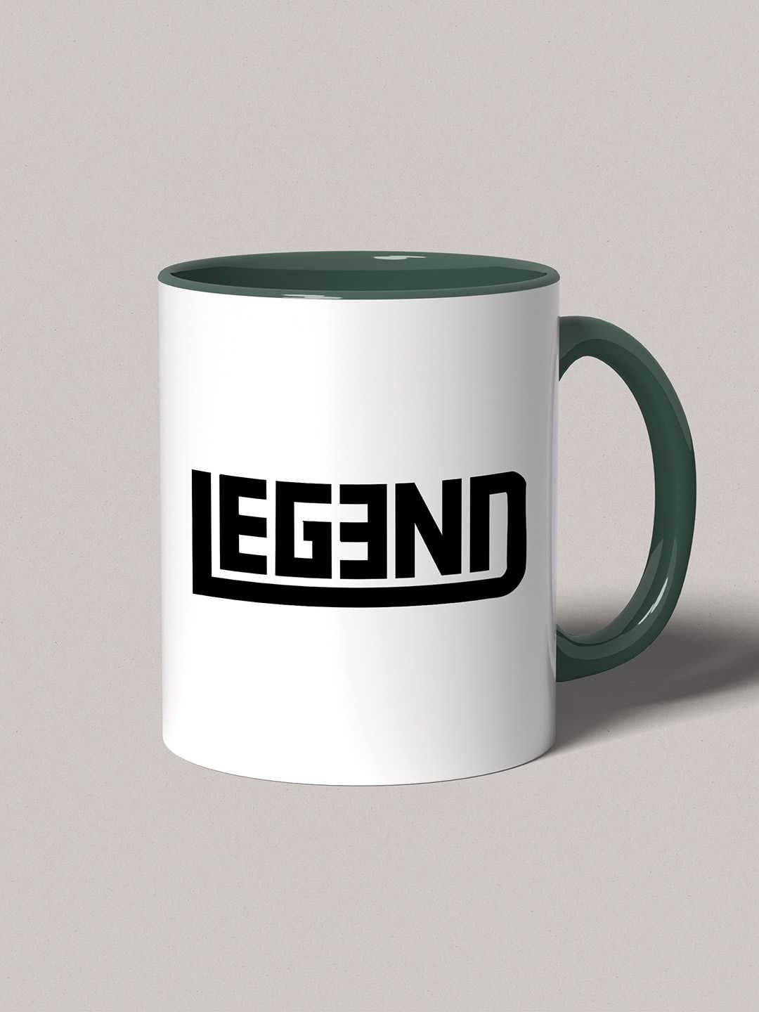 LEGEND Graphic Printed Ceramic Mug