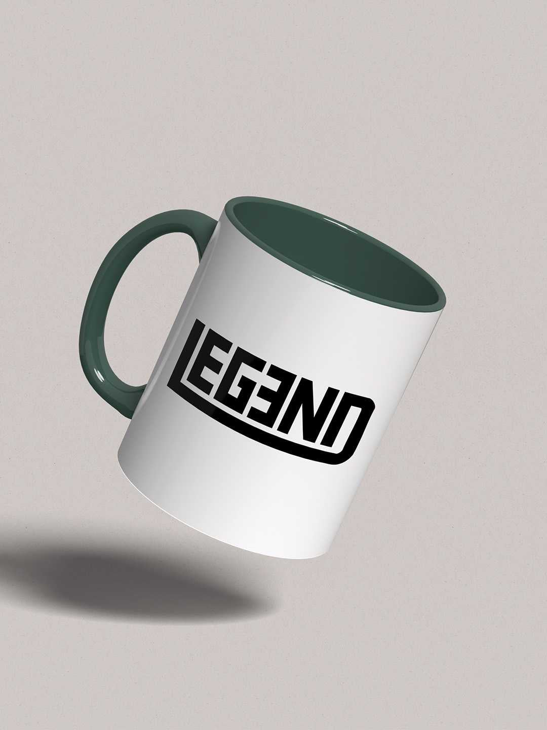 LEGEND Graphic Printed Ceramic Mug