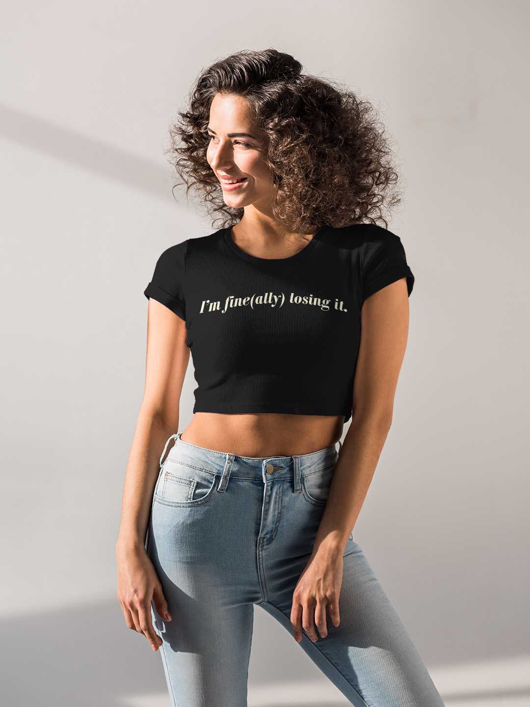 Finally Loving It Graphic Baby Tee