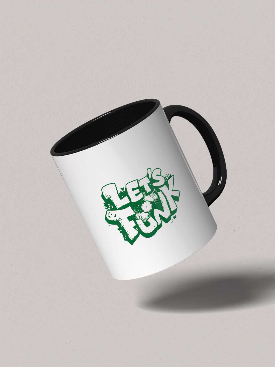 Let's Funk Music Ceramic Mug