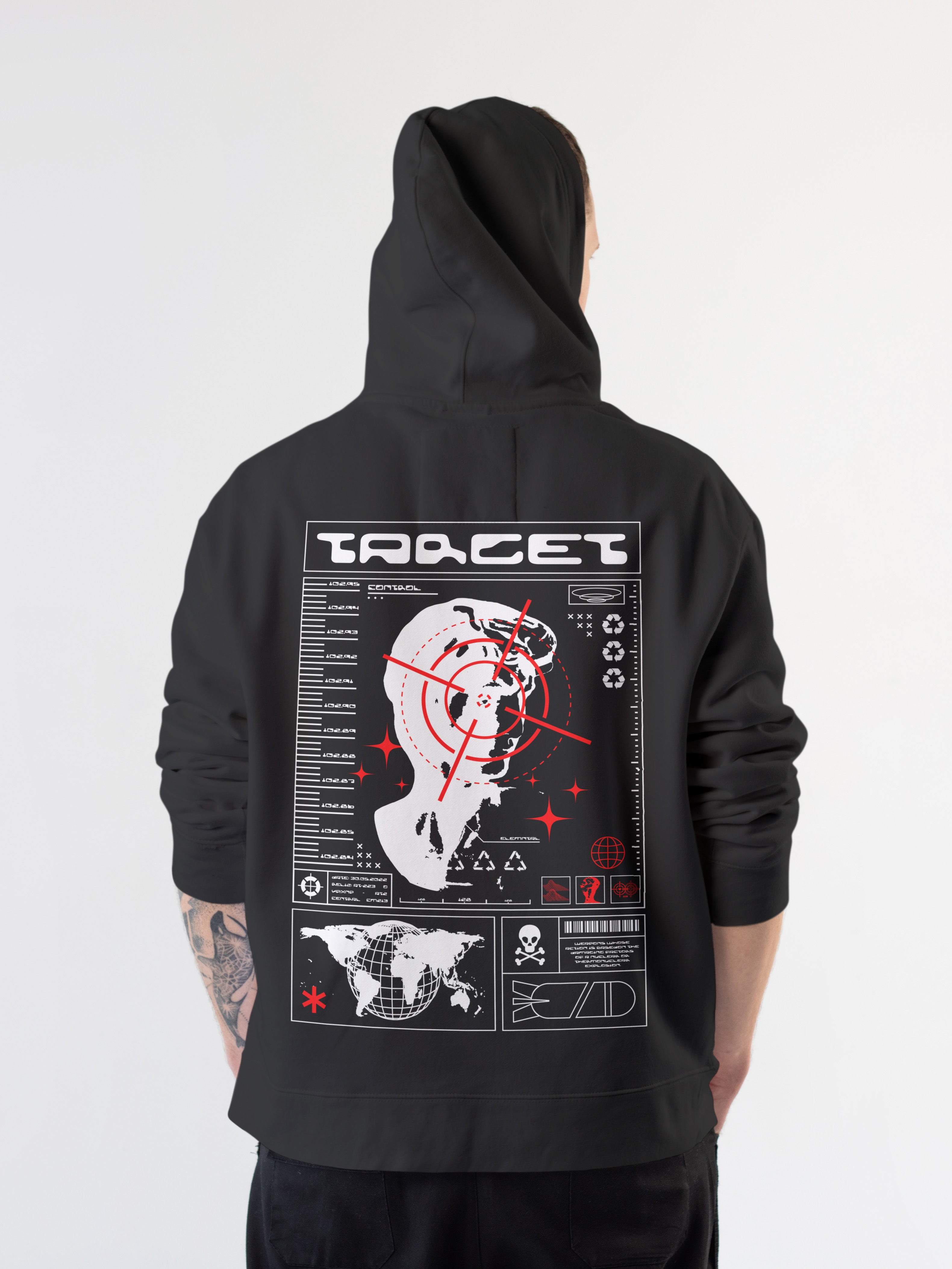 Target Pullover Hoodie