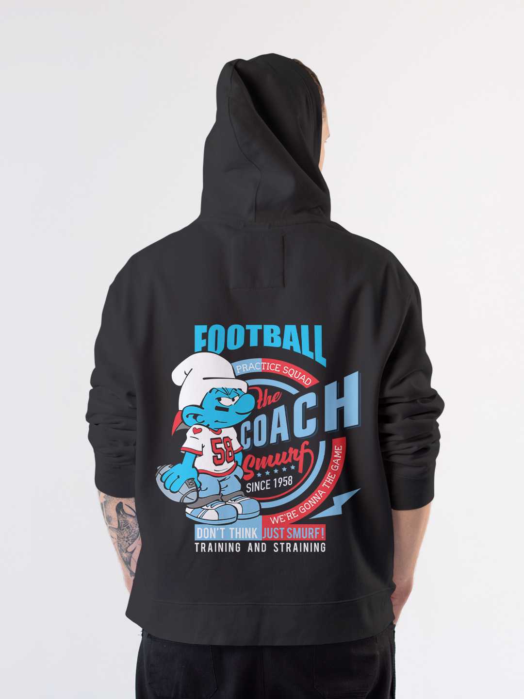 United Smurfs Pullover Hoodie