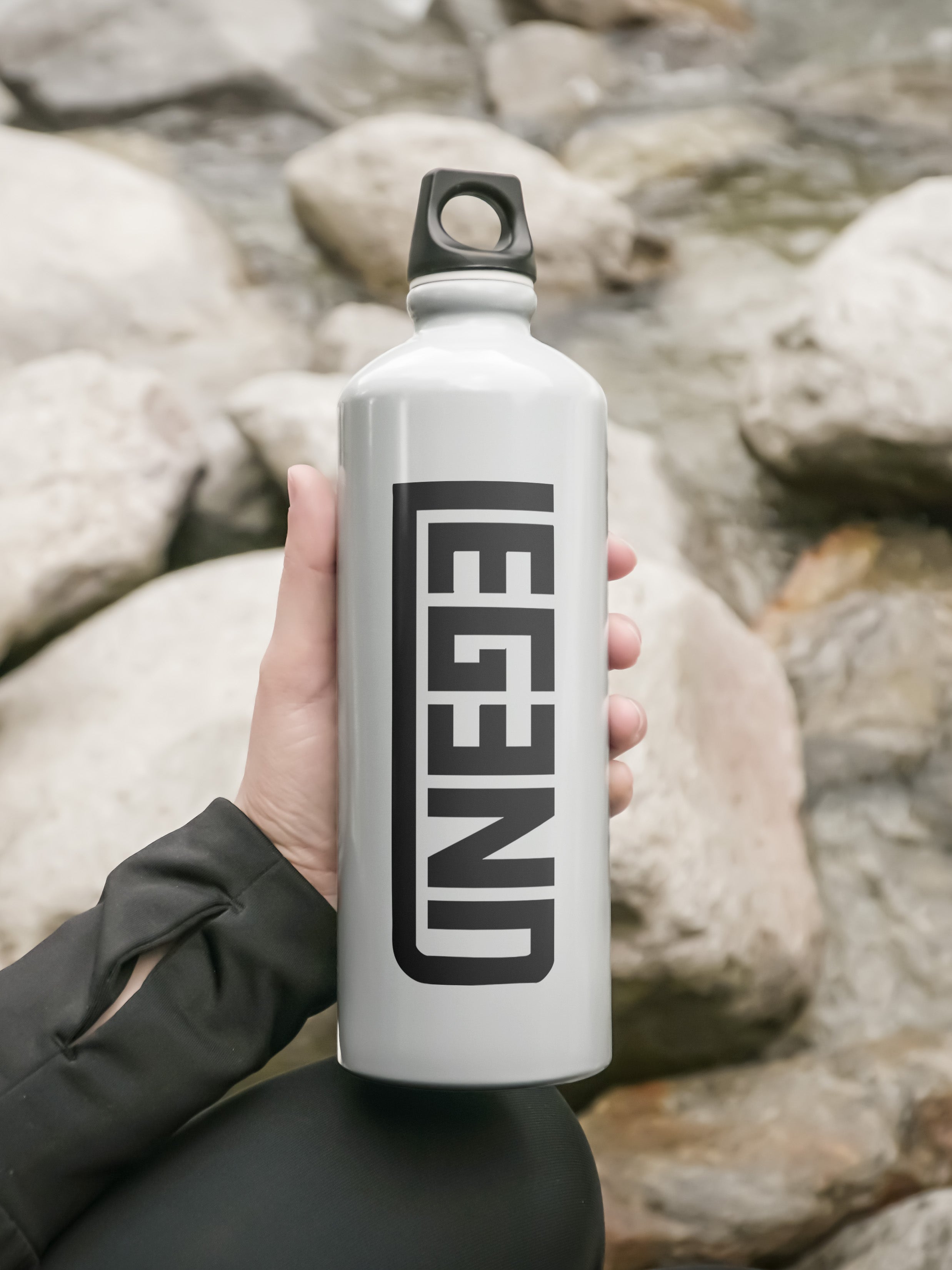 Legend Graphic Metal Bottle