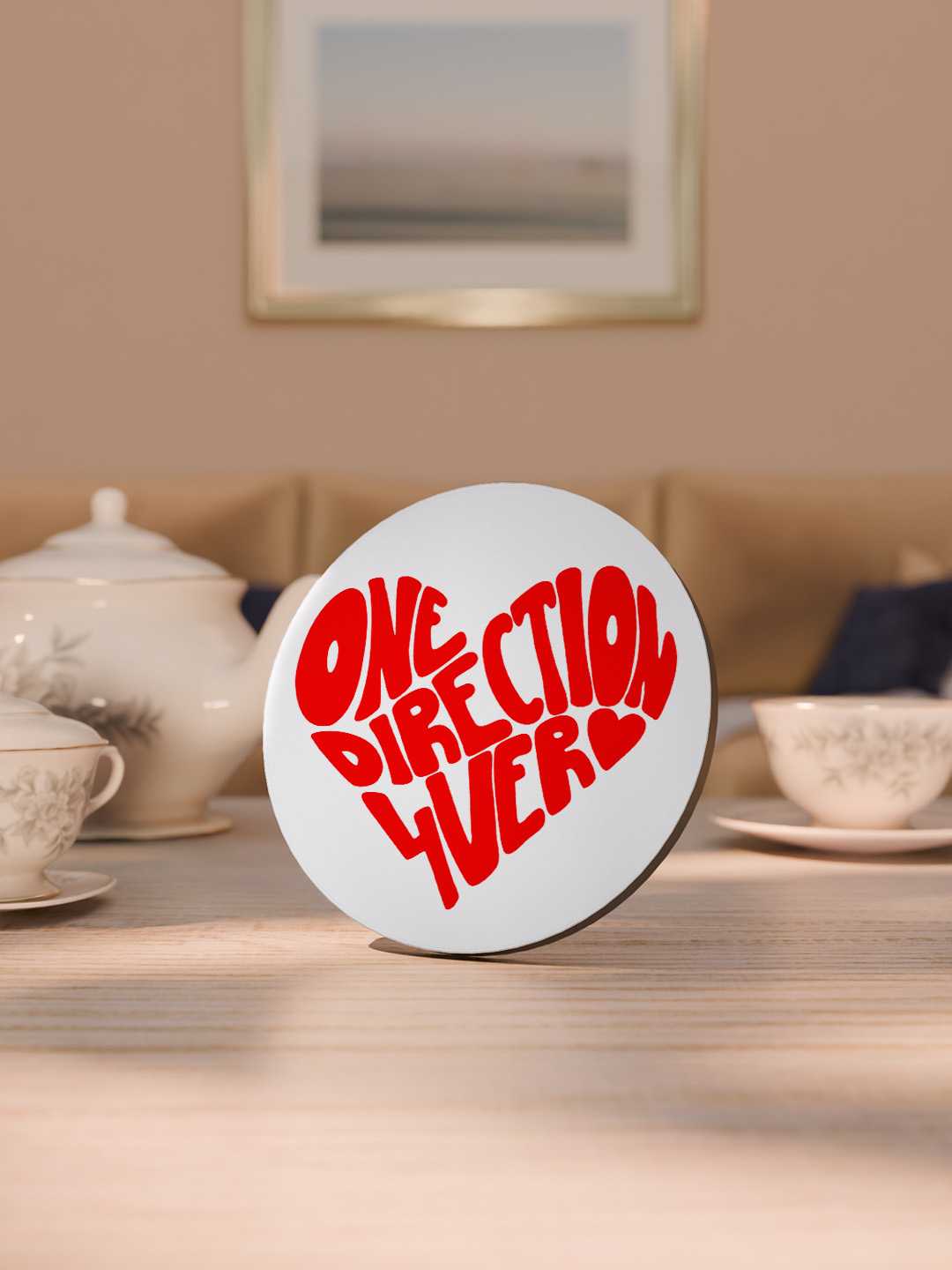 One Direction Graphic Coasters - Pack of 6