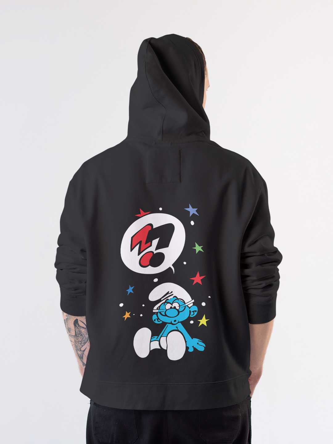 Confused Smurfs Pullover Hoodie