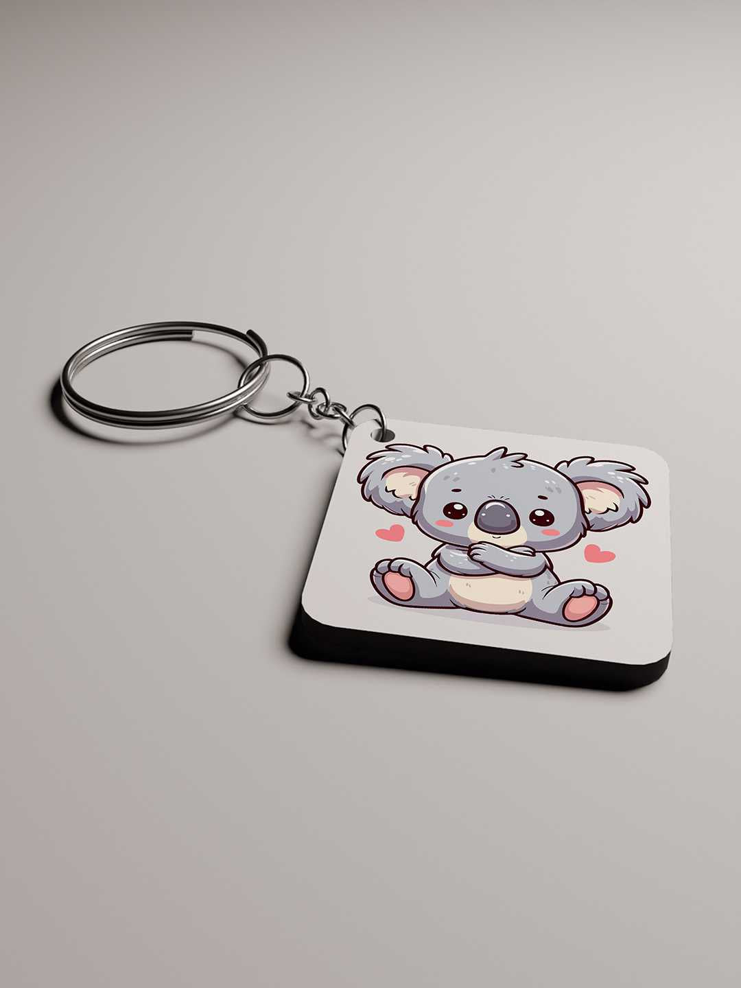 Baby Koala Graphic Keychain