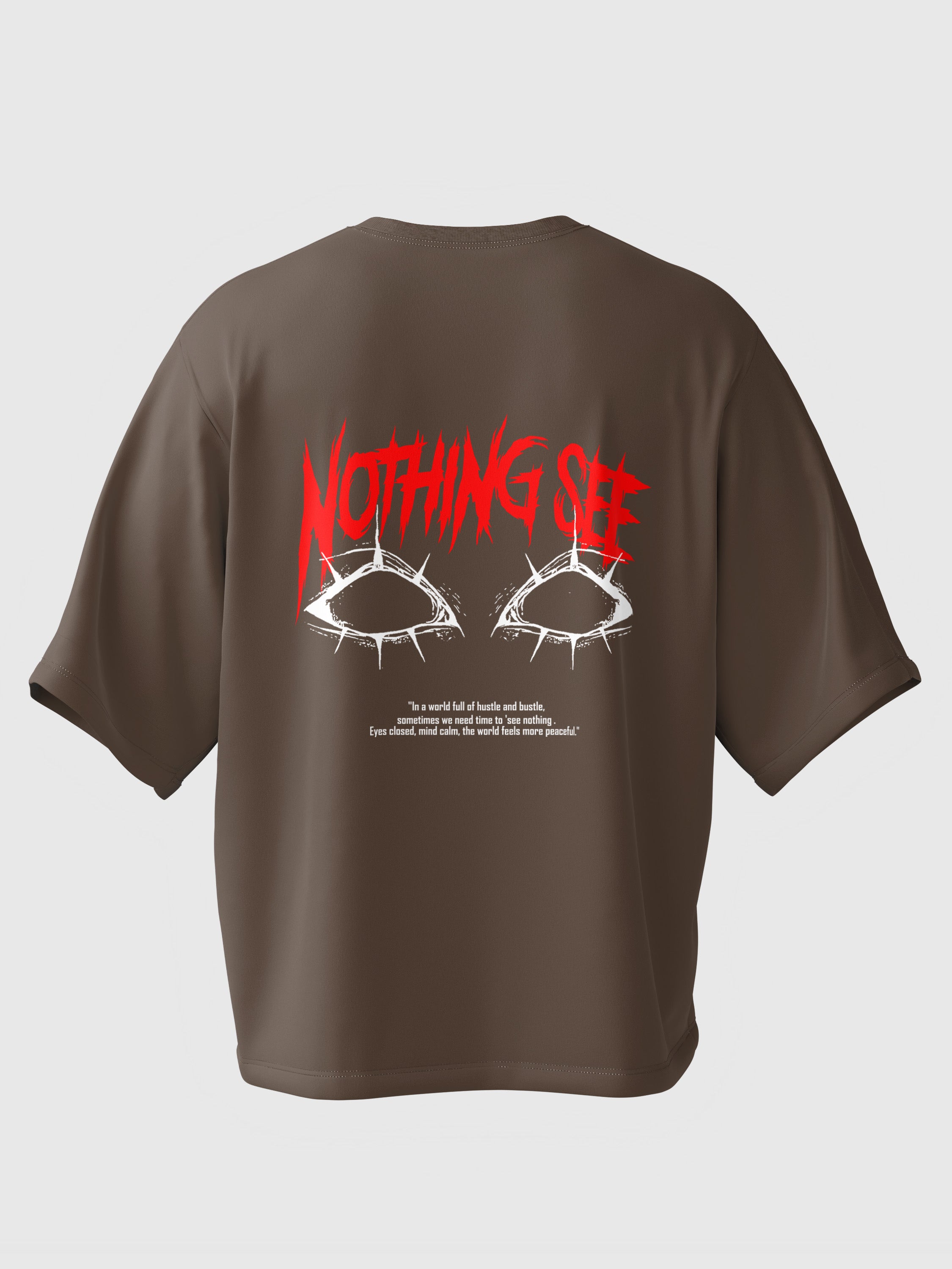 Nothing See Oversized Tee