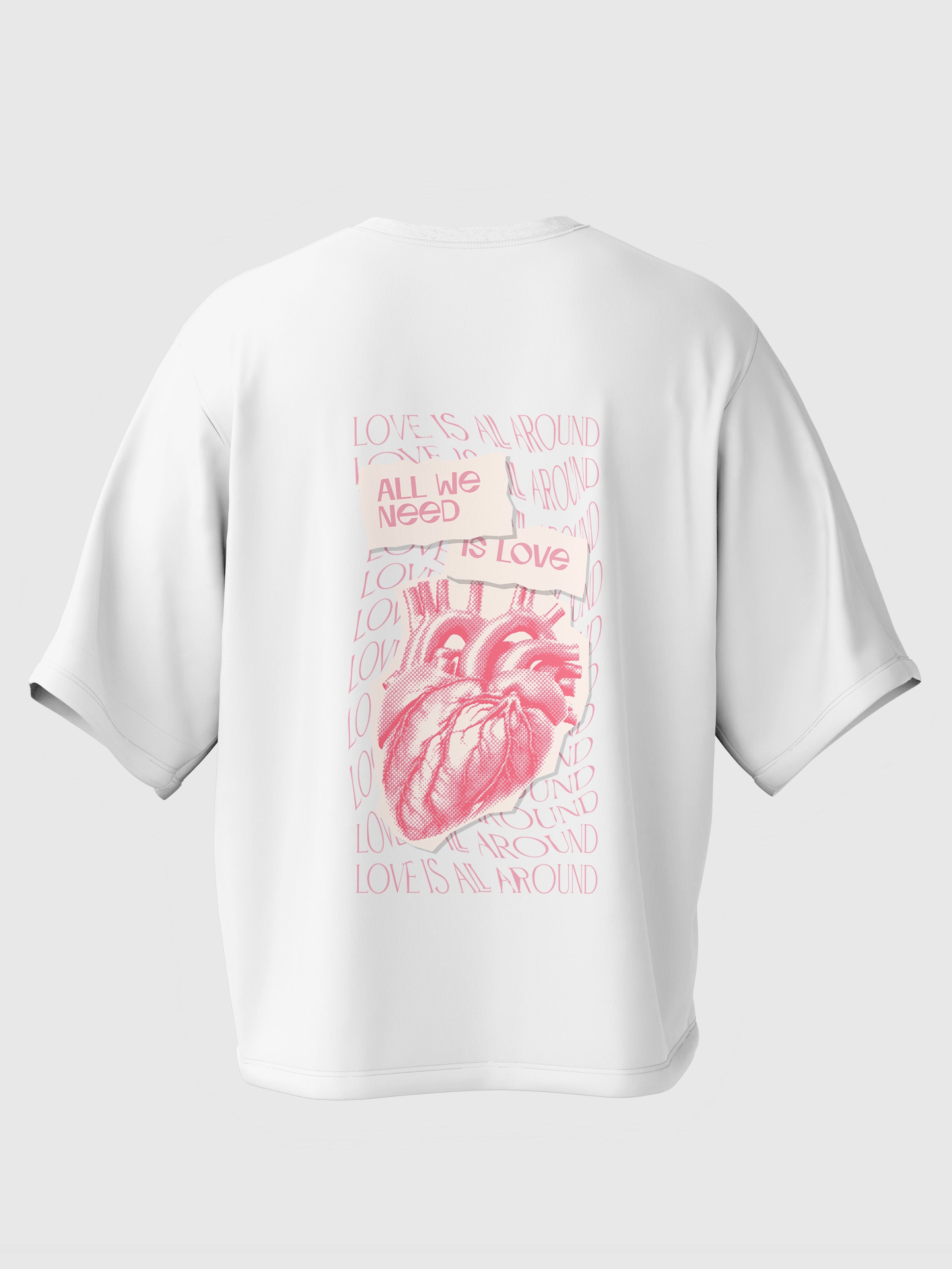 Love is all we need Oversized Tee
