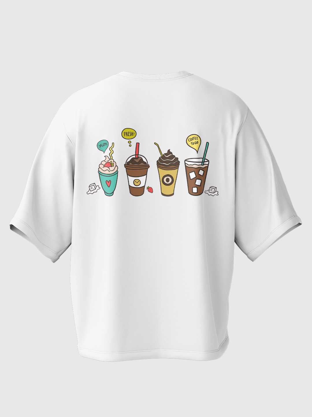 Coffee Helps Oversized Tee