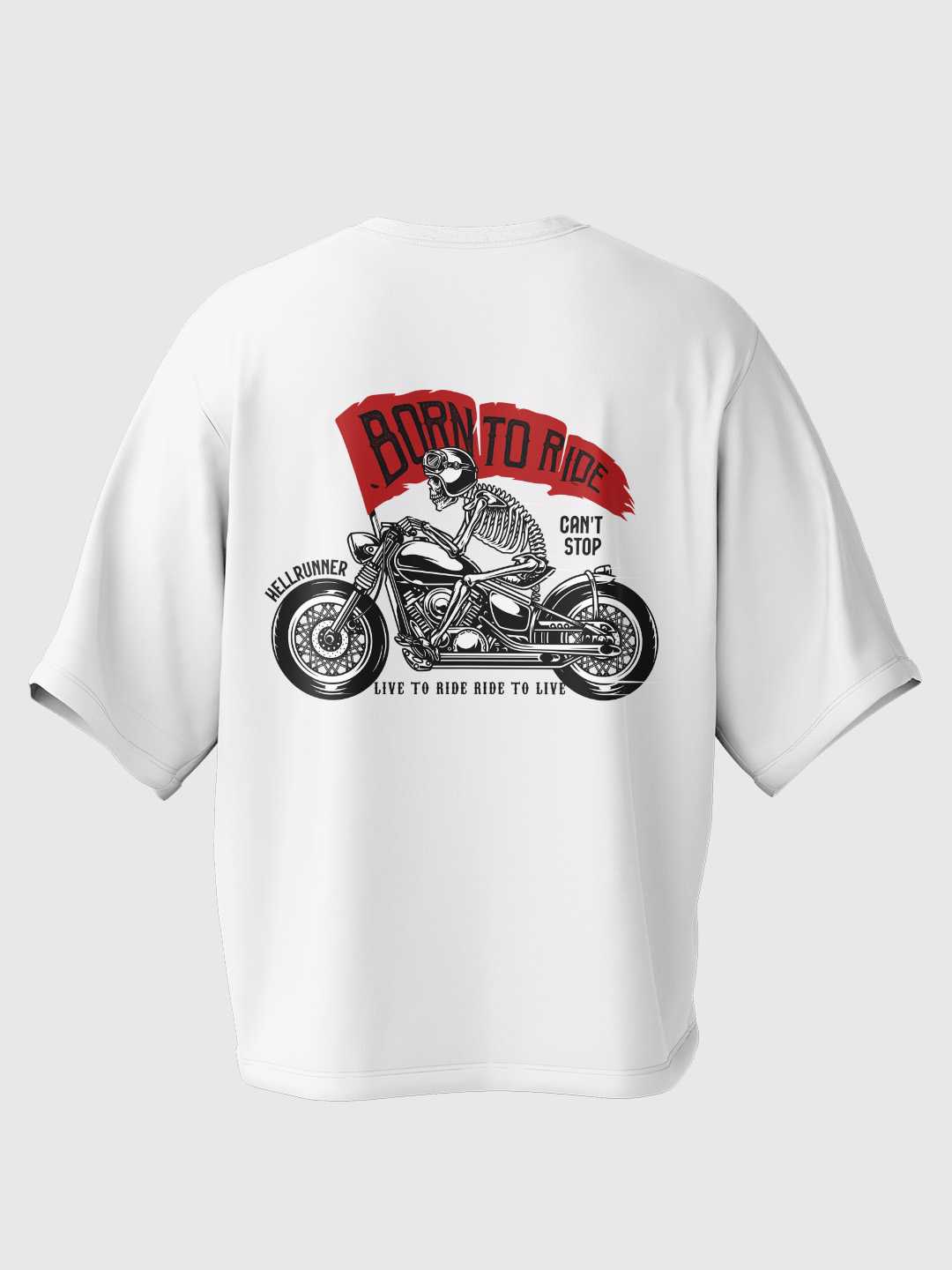 Born to Ride Oversized Tee