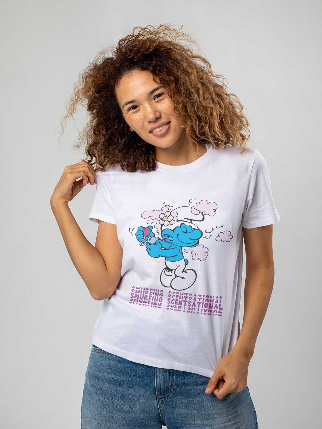 Scentsational Smurfs Regular Graphic Tee
