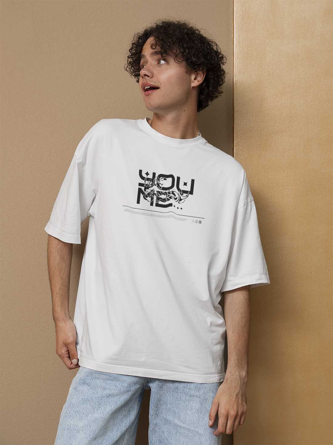 You and Me Oversized Tee