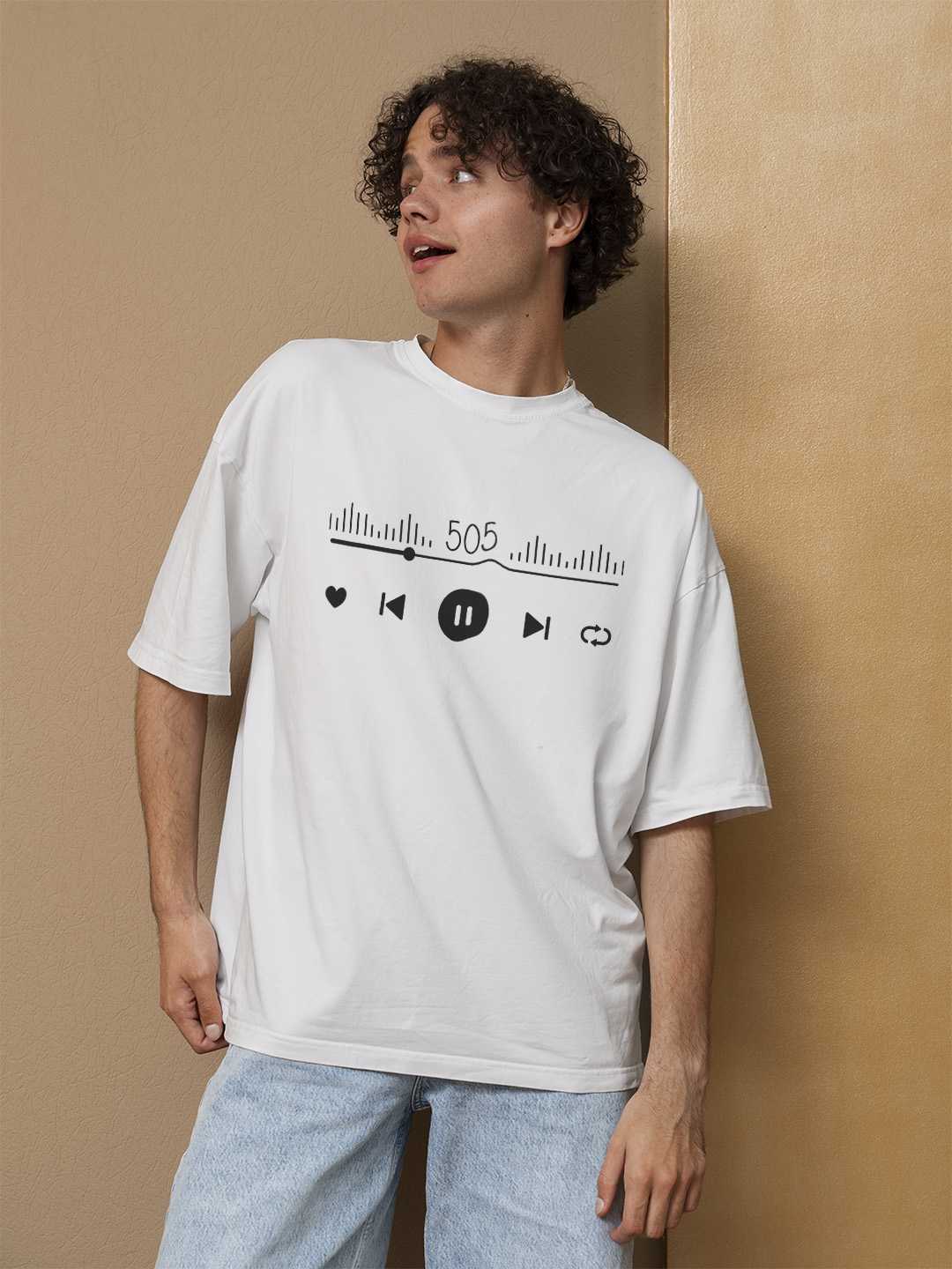 505 - Arctic Monkeys Music Oversized Unisex Tee