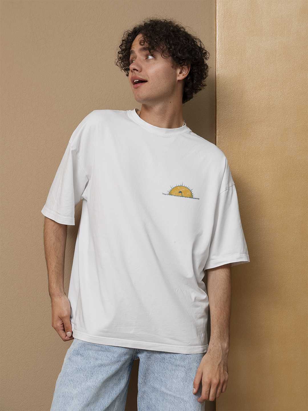 Let The Sea Set You Free Oversized Tee