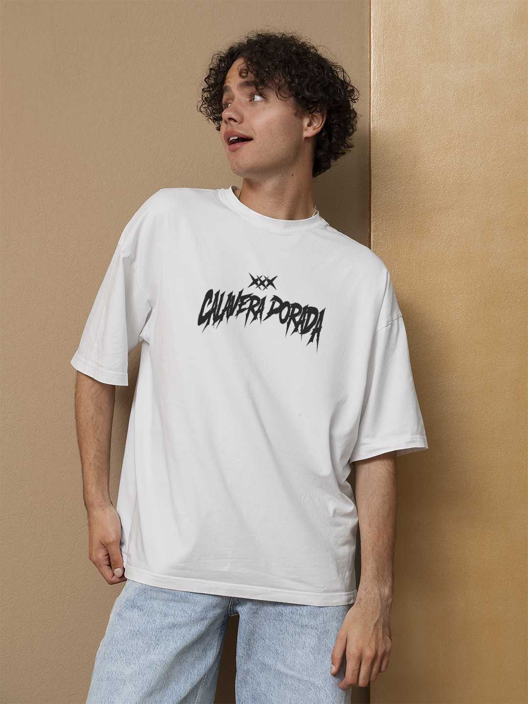 Calavera Dorada Oversized Tee