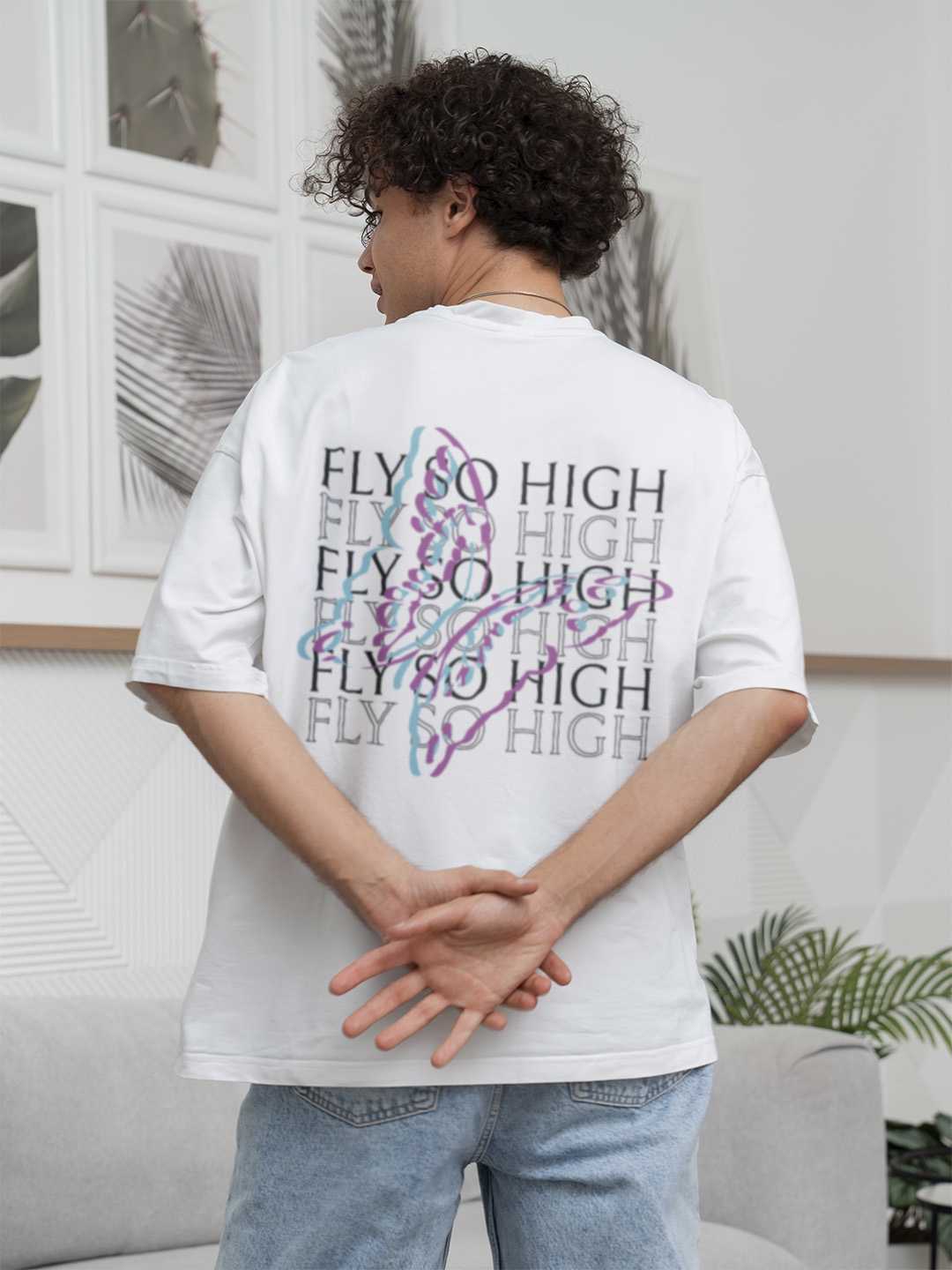 Fly So High Oversized Tee