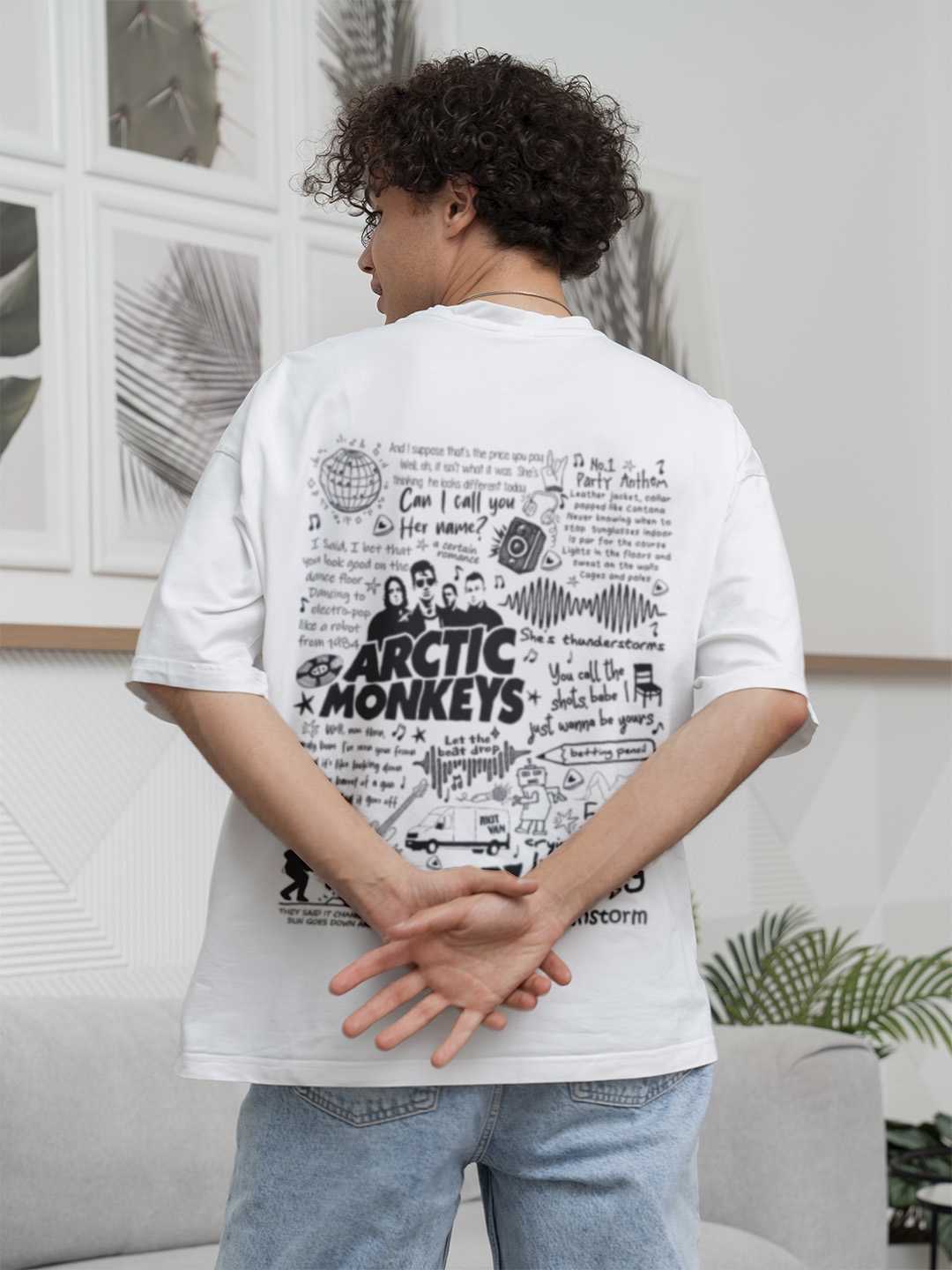 Arctic Monkeys Oversized Unisex Tee