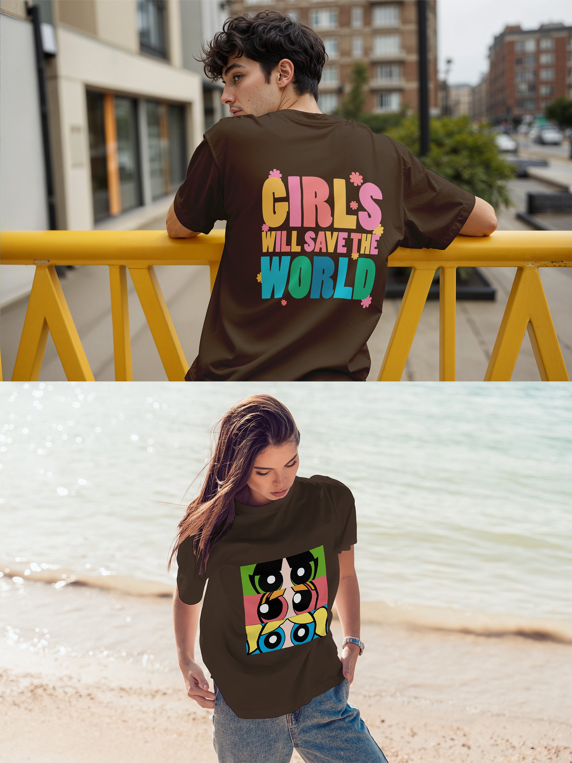 The Powerpuff Girls Oversized Tee