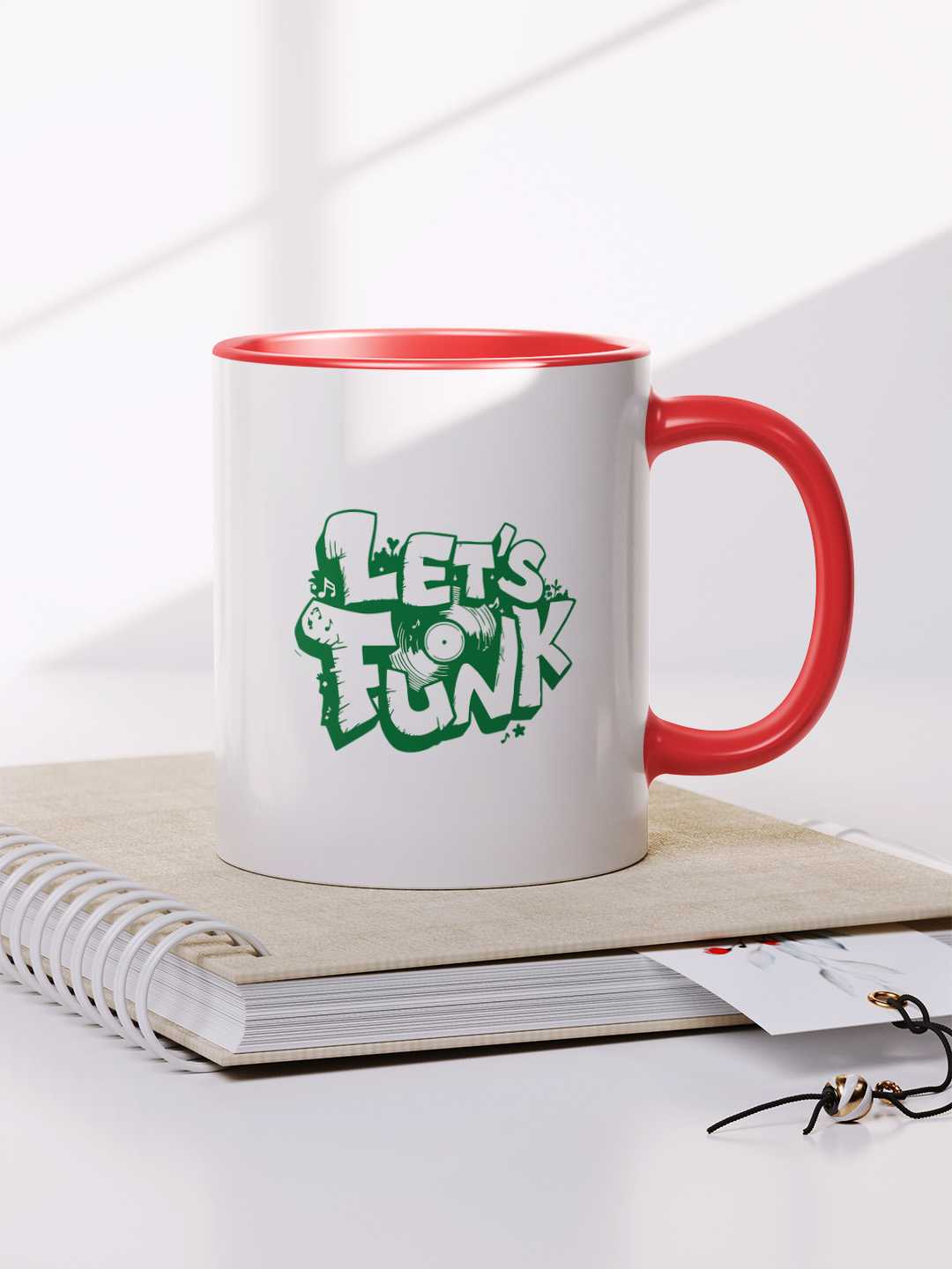 Let's Funk Music Ceramic Mug