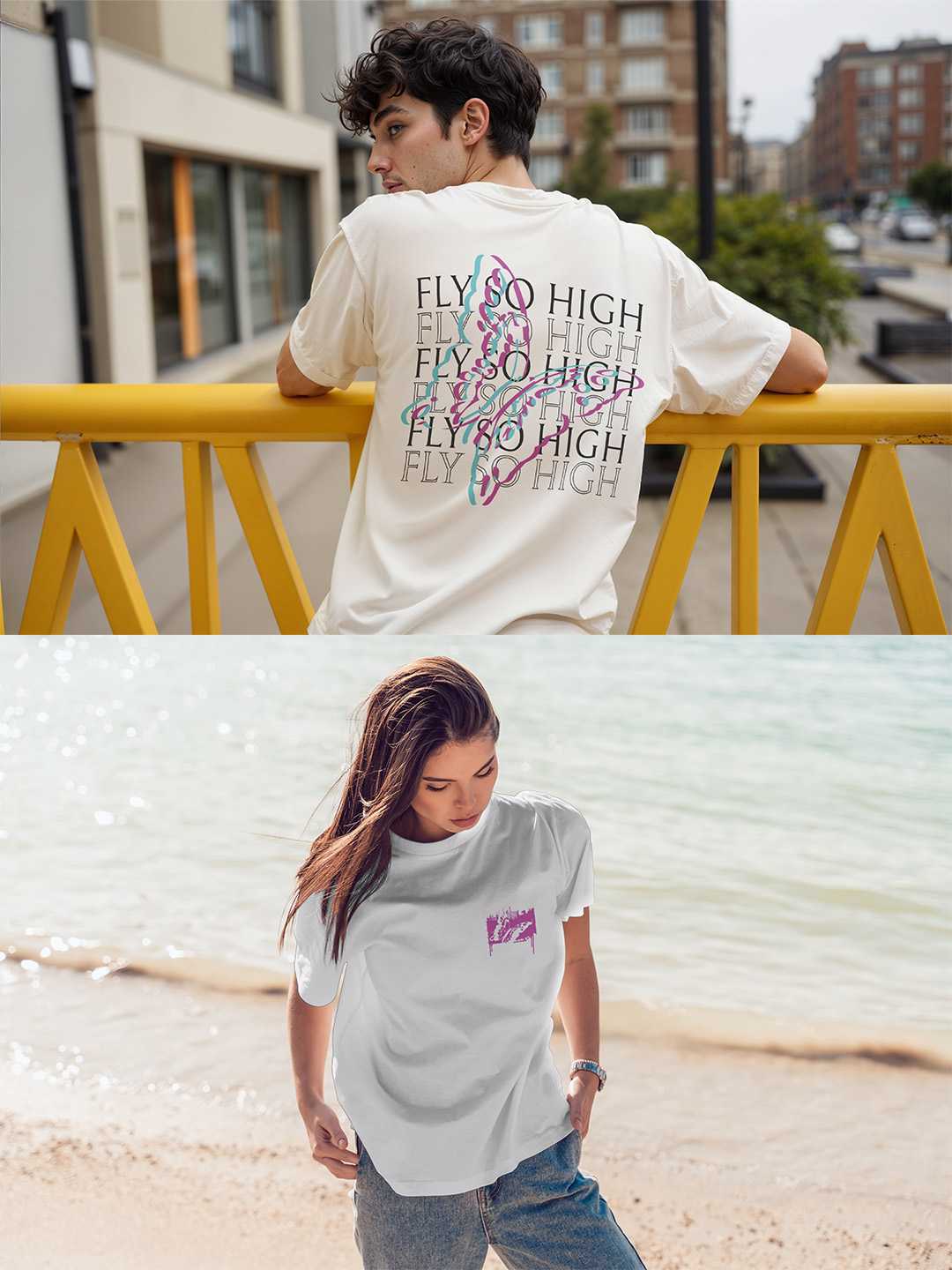 Fly So High Oversized Tee