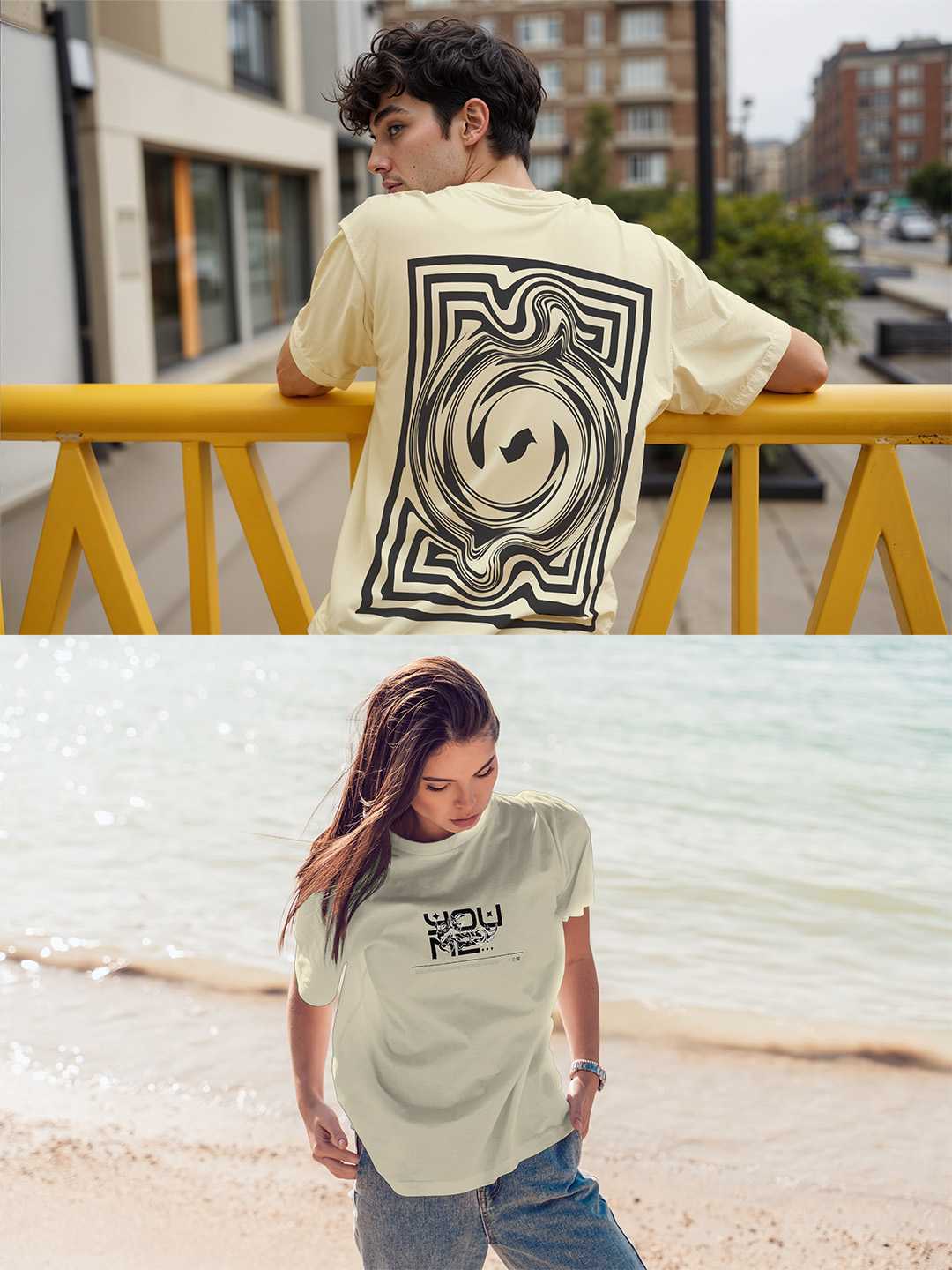 You and Me Oversized Tee