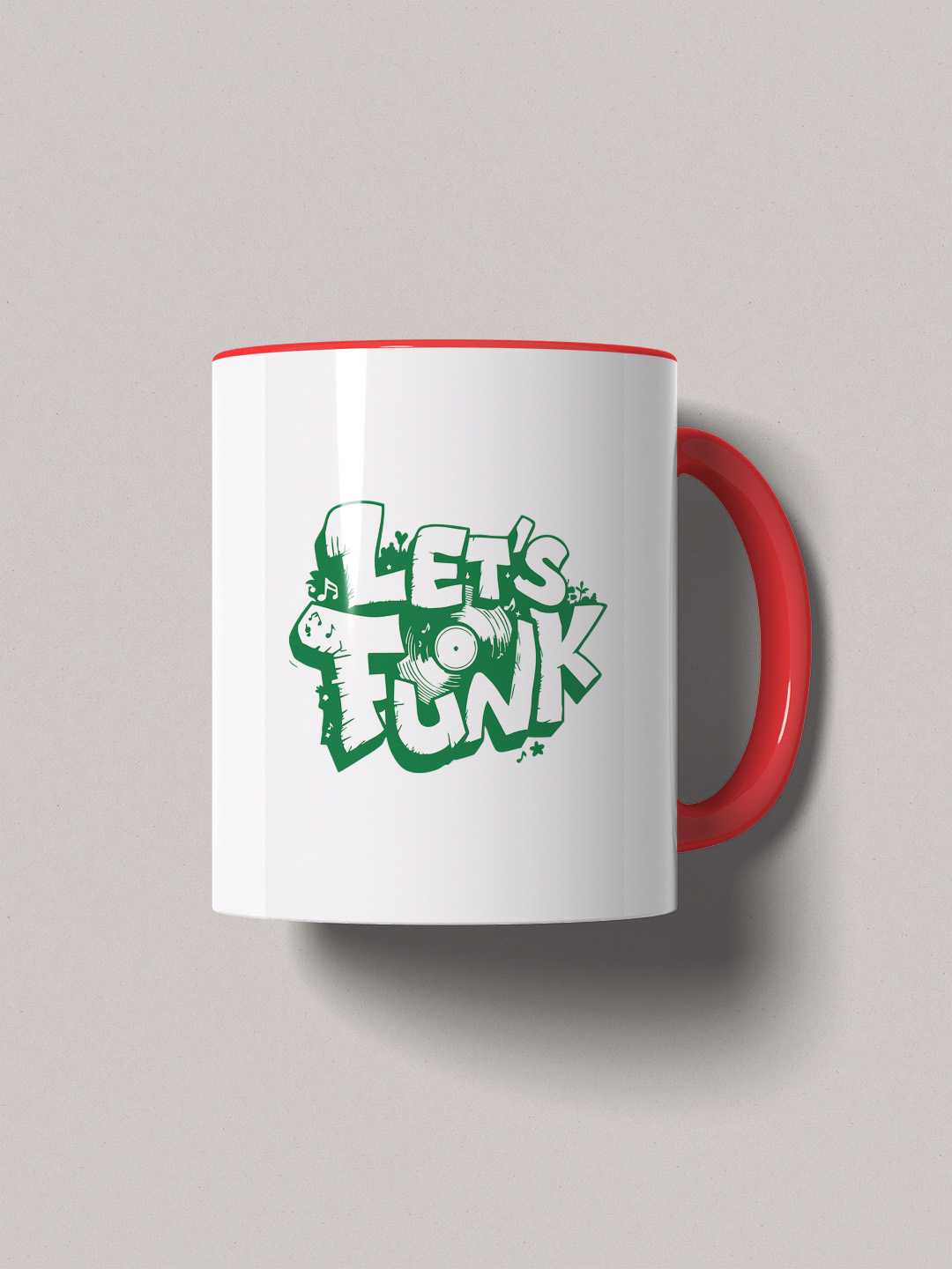 Let's Funk Music Ceramic Mug