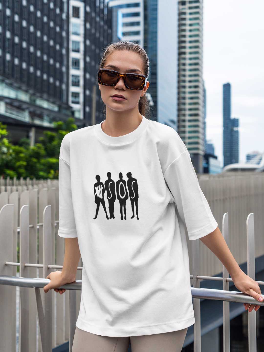 5 Seconds of Summer Oversized Unisex Tee