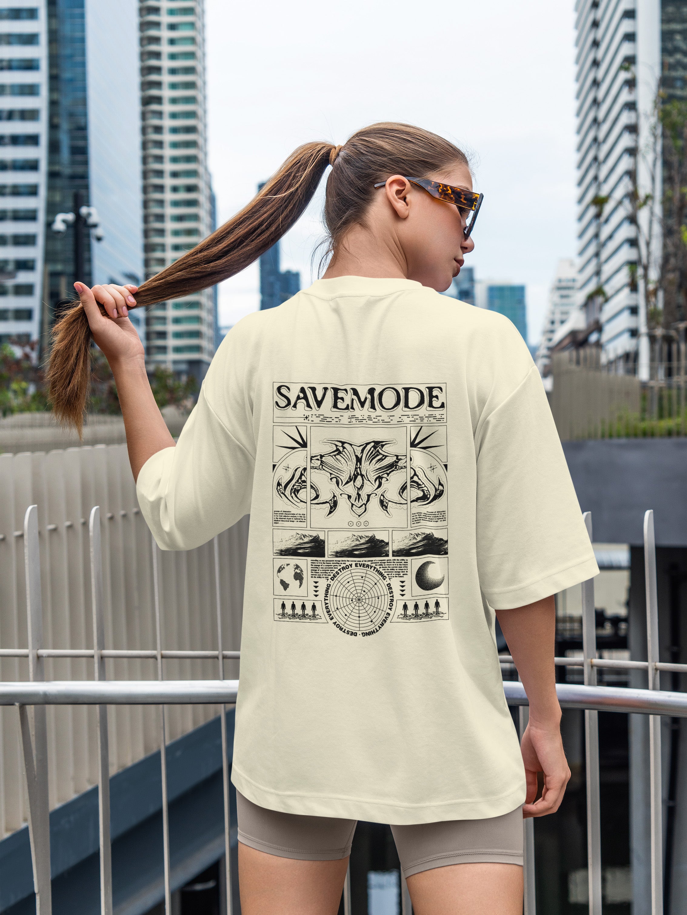 Hardcore Savemode Oversized Tee